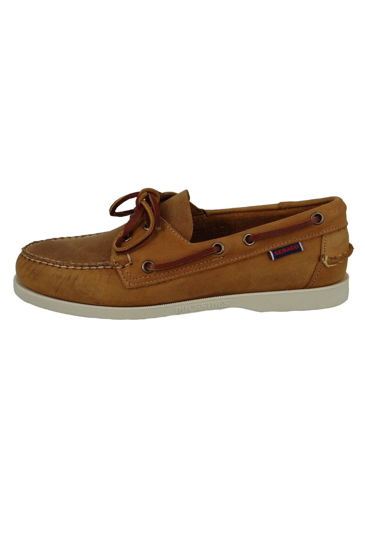 Sebago-Portland Crazy Horse 70015H0 Herren Halbschuhe Segel-/Bootsschuhe Leder Braun 912 Brown Tan 3