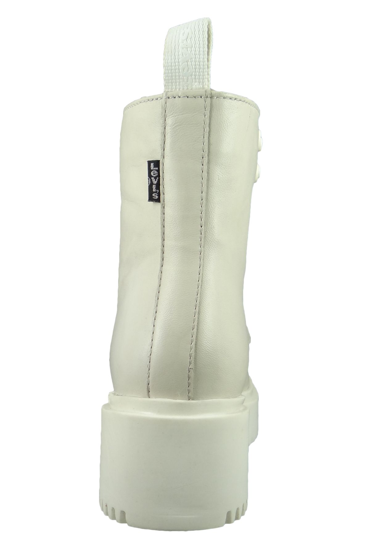 Levi's-Damen Elegante Stiefelette Bria 233648-702 Weiß 100 Off White Leder 4