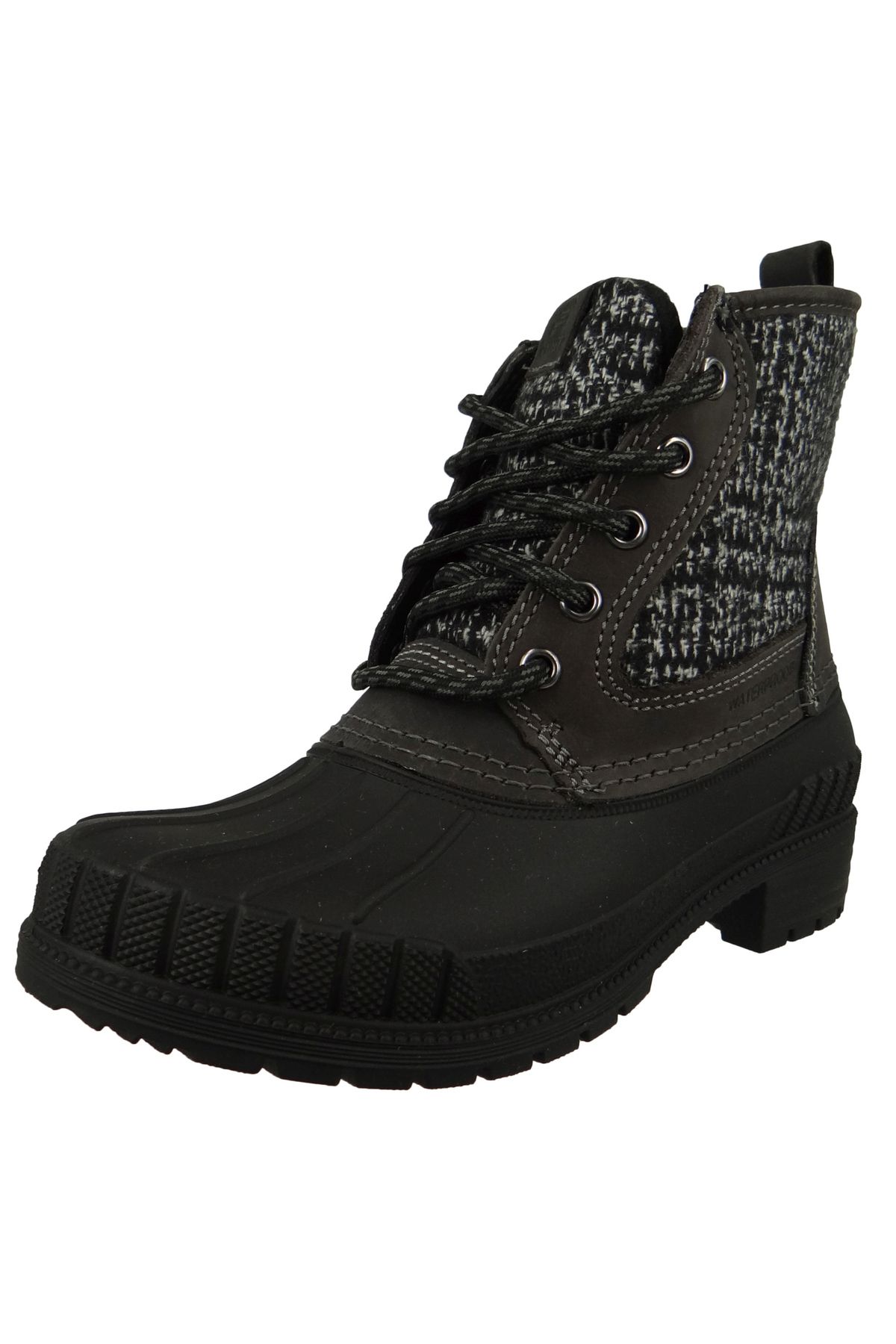 Kamik-Damen Winterstiefel Stiefel Winterschuhe Sienna Mid NK2293 Grau CHA Charcoal Leder/Synthetik mit EV 1