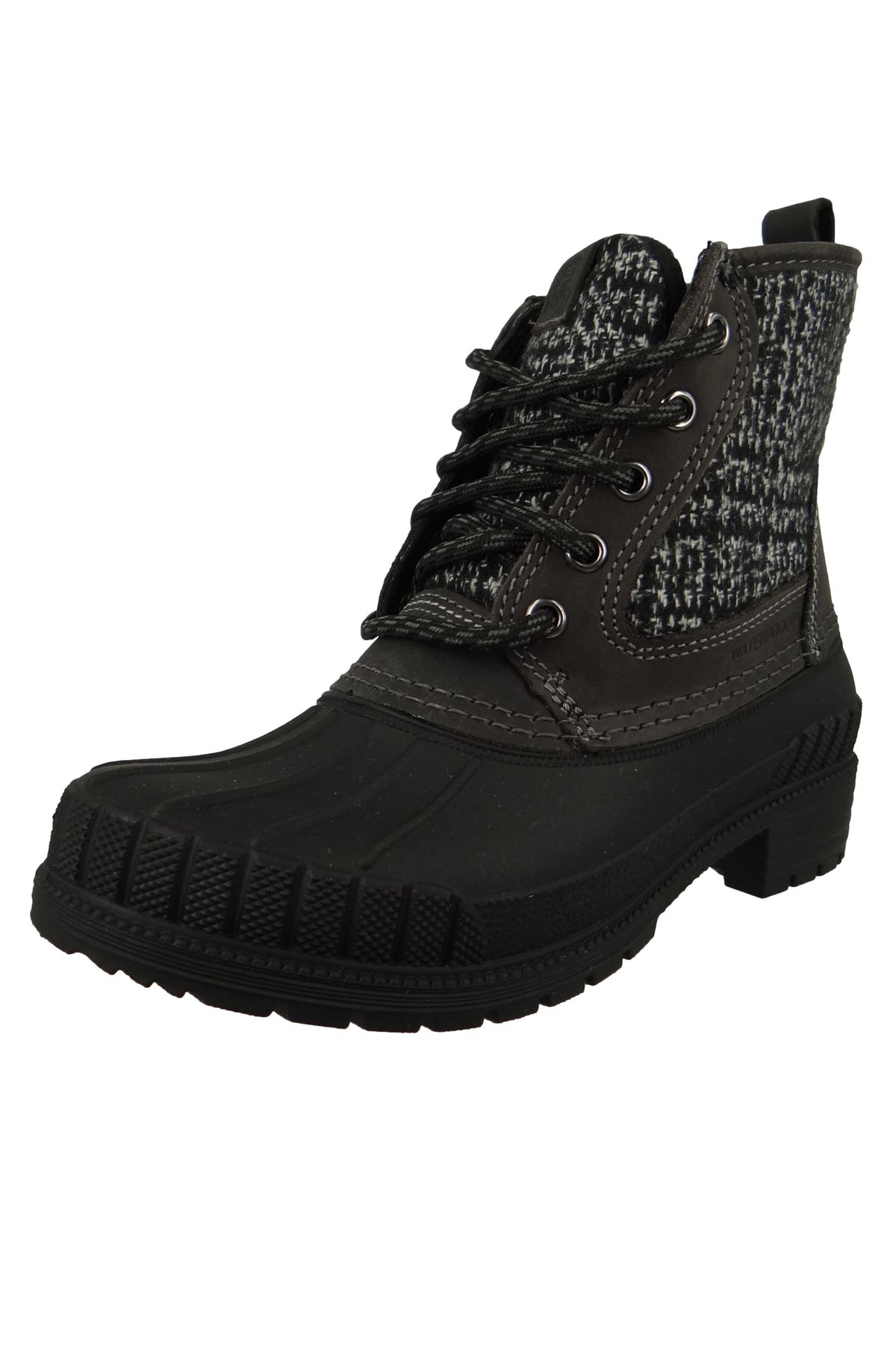 Kamik-Damen Winterstiefel Stiefel Winterschuhe Sienna Mid NK2293 Grau CHA Charcoal Leder/Synthetik mit EV 2