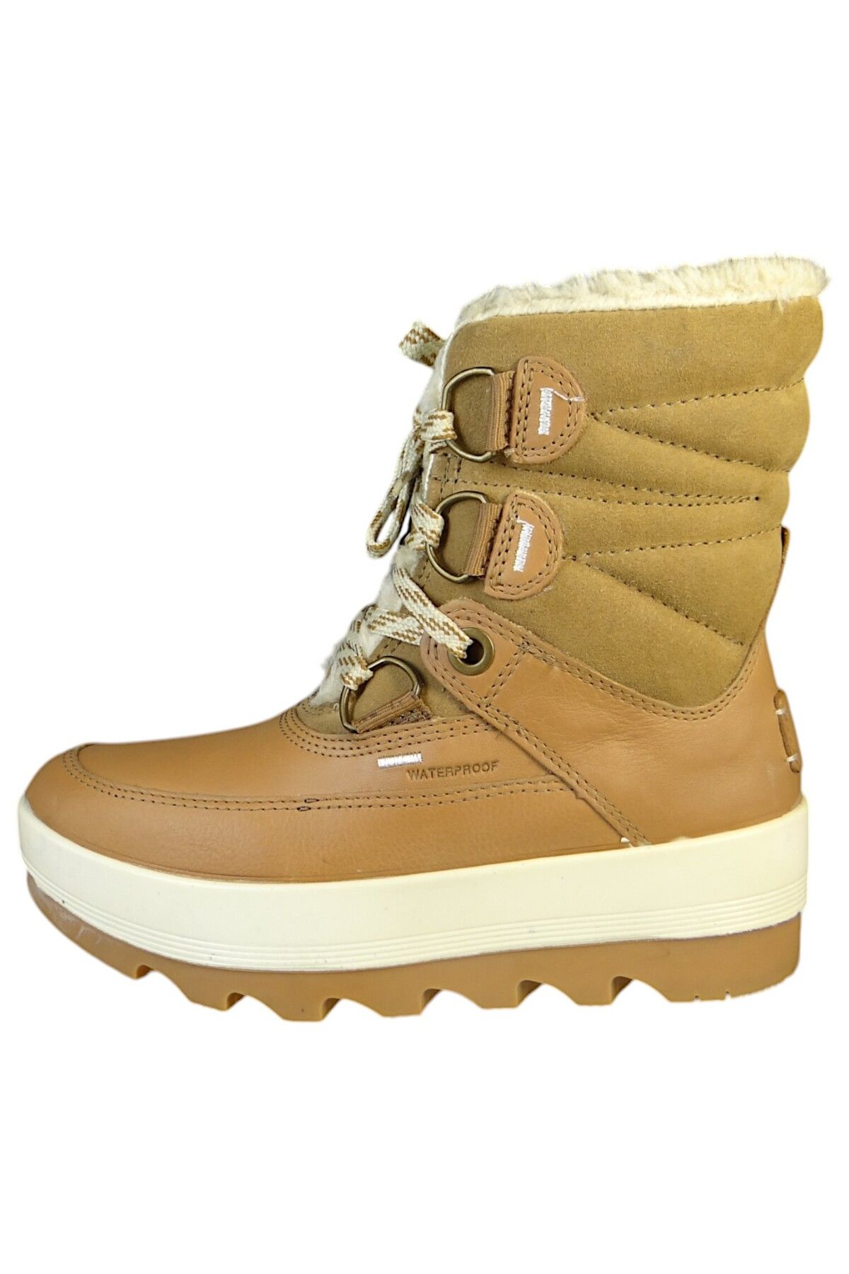 Kamik-Damen Winterstiefel Stiefel Winterschuhe Celeste M Wk2428 Braun Doe Light Brown Leder/synthetik 3