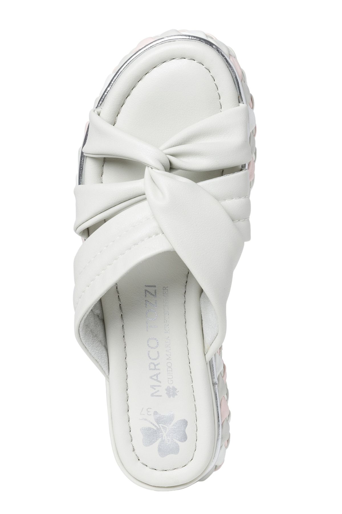Marco Tozzi-Damen-Sandalen von GMK Guido Maria Kretschmer 2-87204-28 Grau 248 LT. Grey Comb Kunstleder mit Feel 5