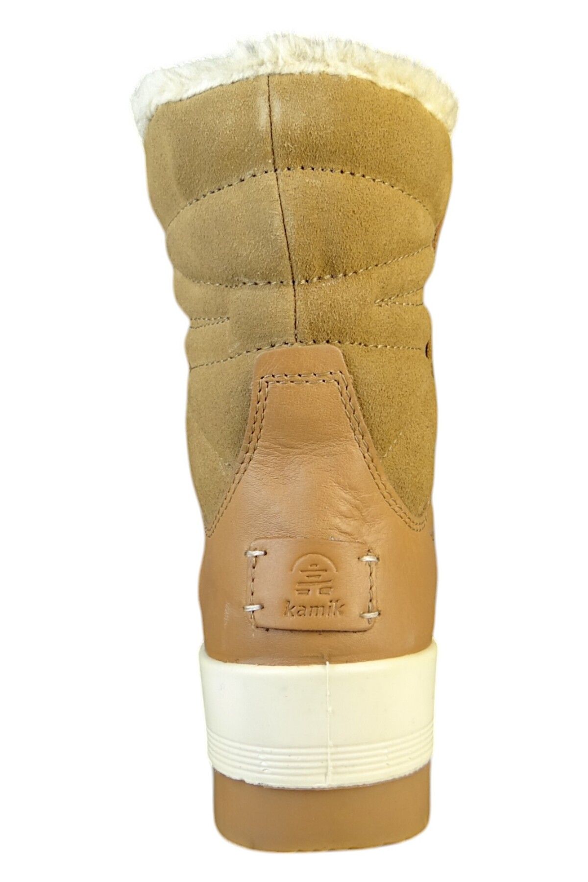 Kamik-Damen Winterstiefel Stiefel Winterschuhe Celeste M Wk2428 Braun Doe Light Brown Leder/synthetik 5