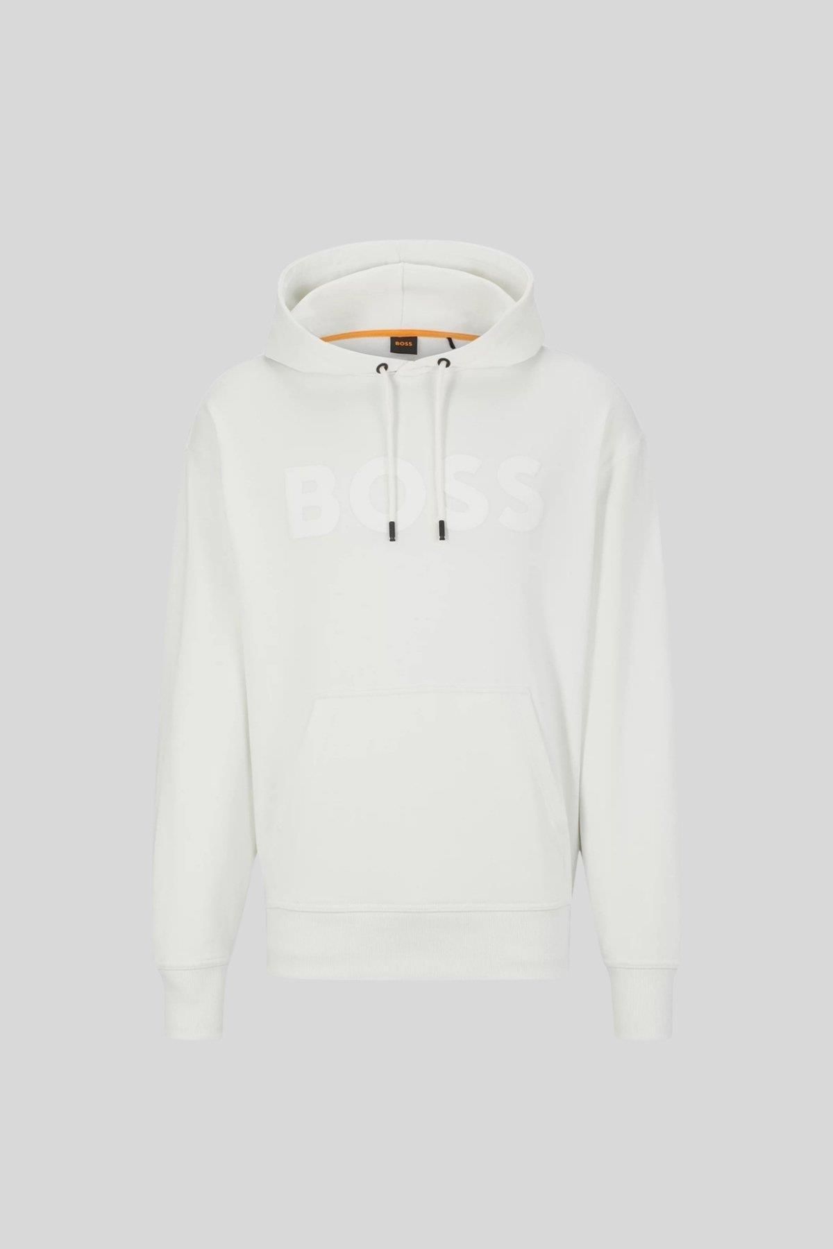 سویشرت مردانه پیراهن چاپی آرم اورجینال BOSS