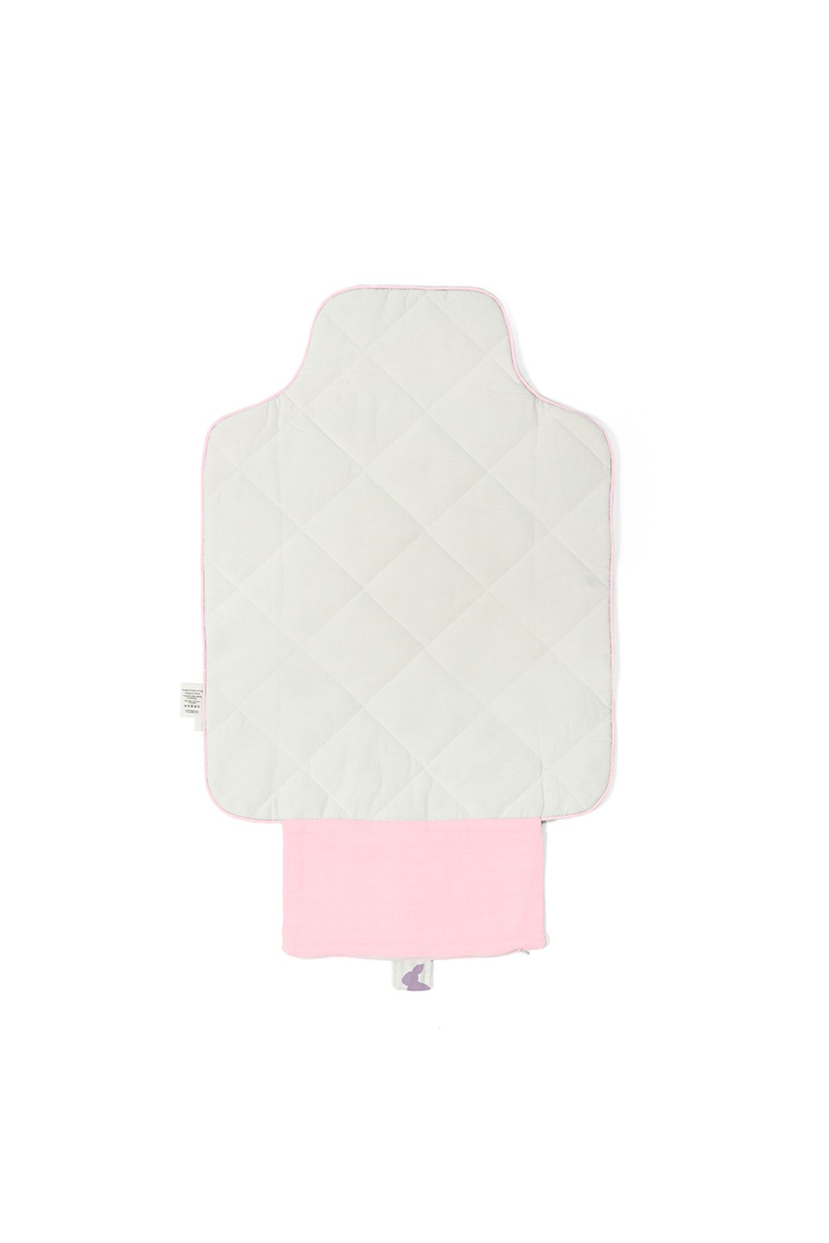DEUX LAPINS-Rainbow Lapin Pink Polyester Practical Changing Mat 4