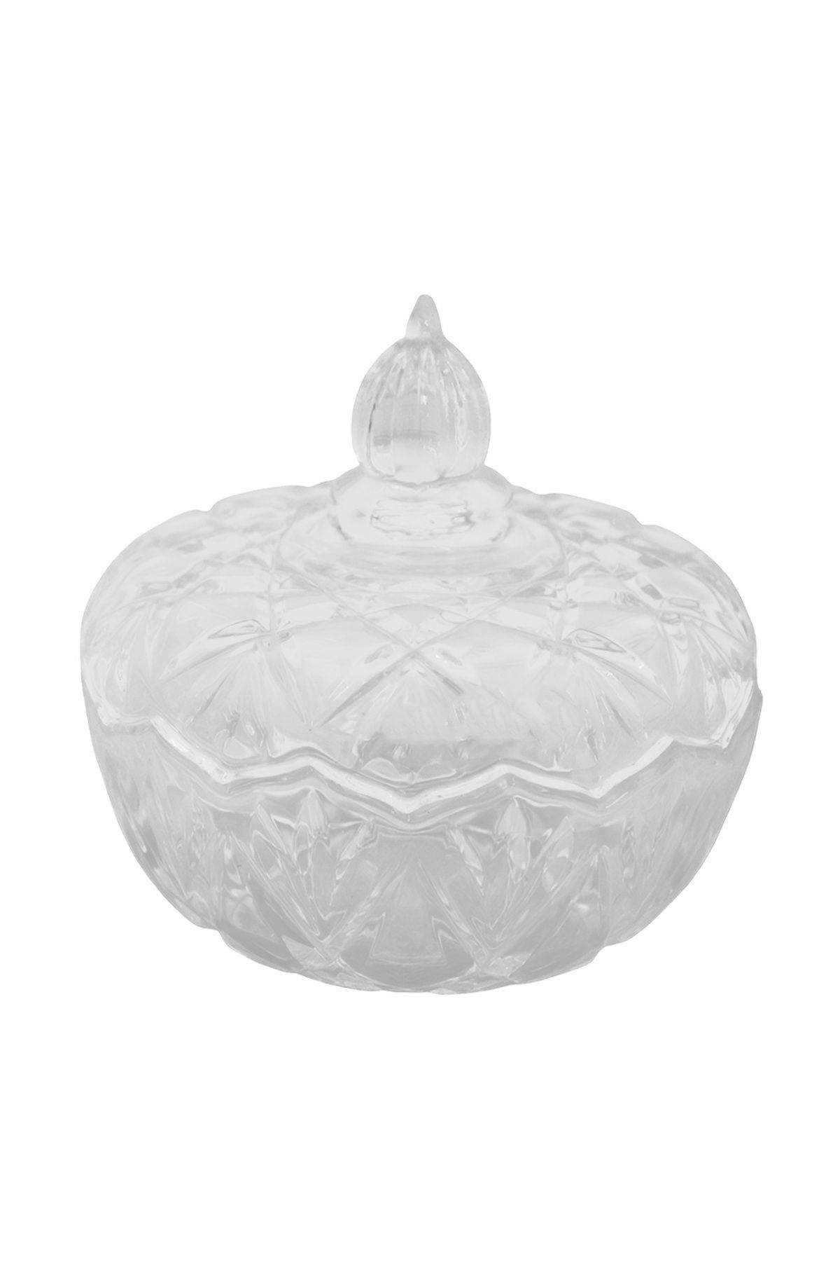 Generic-Clear glass jar with multi-purpose lid 1
