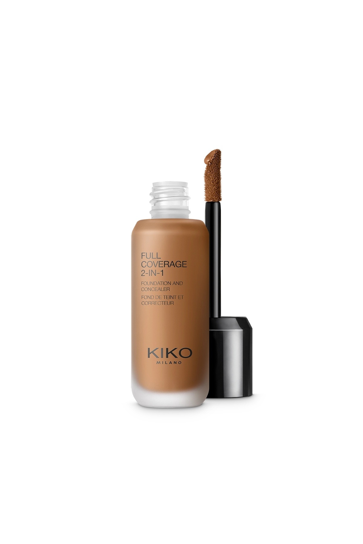 کیکو کرم پودر و کانسیلر - پوشش کامل کرم پودر و کانسیلر ۲ در ۱ - خنثی ۱۱۰ - مات ساتن فینیش