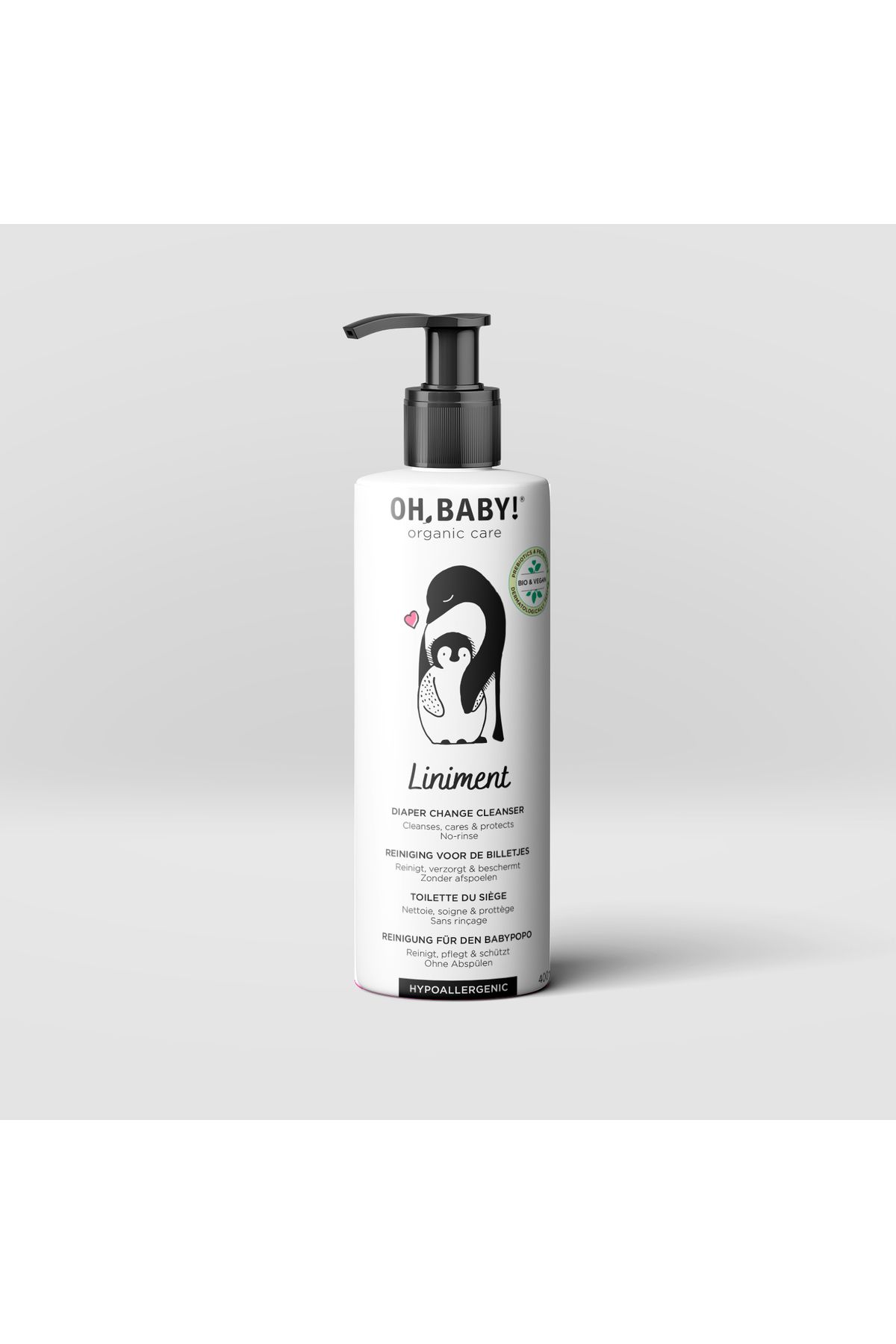 OH BABY Bebek Alt Değiştirme Temizleyicisi - 400 ml