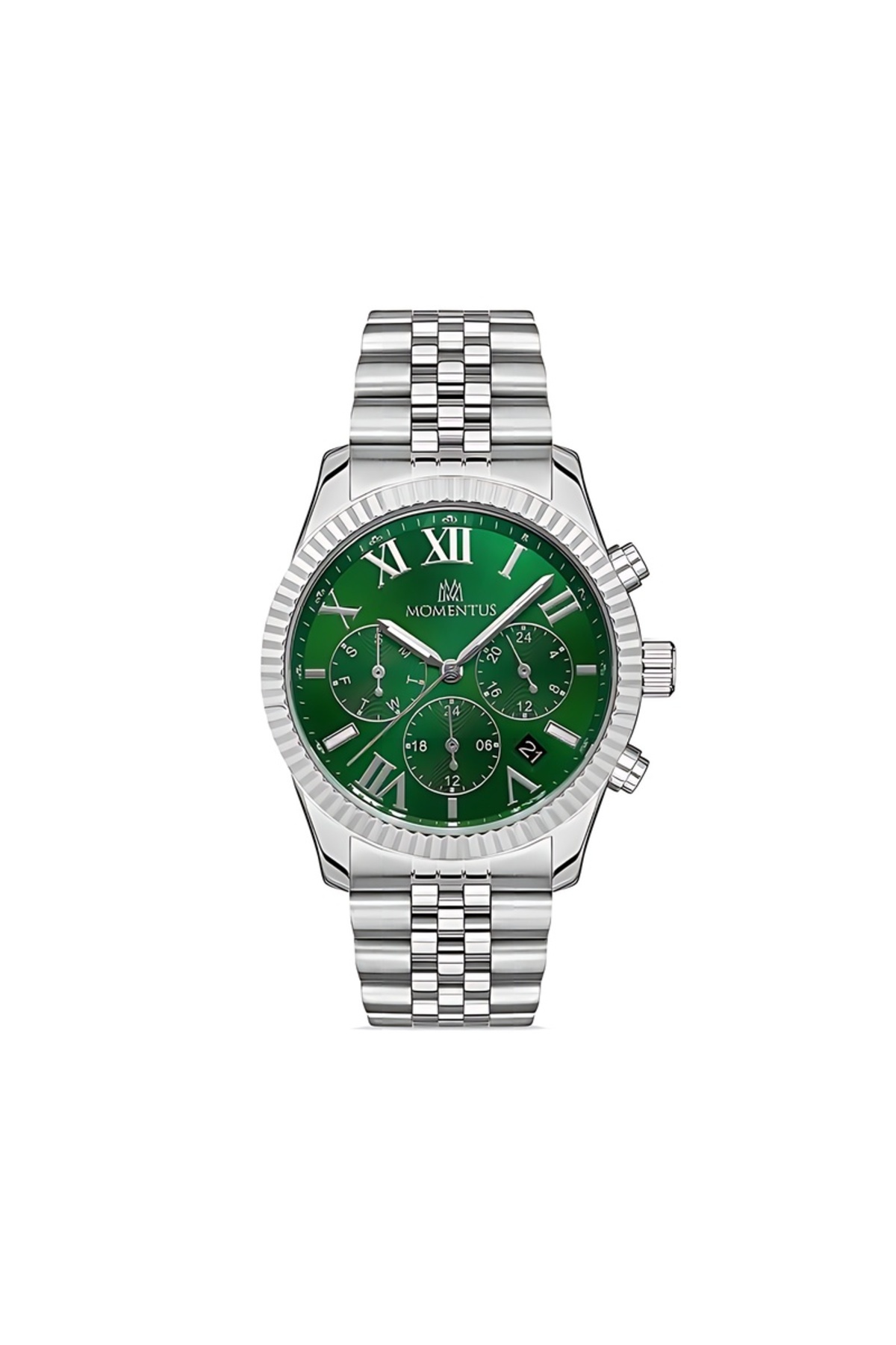 CW128S-15SSWomen Wristwatch 38mm Case Diameter, Stainless Steel Strap, Mineral Glass