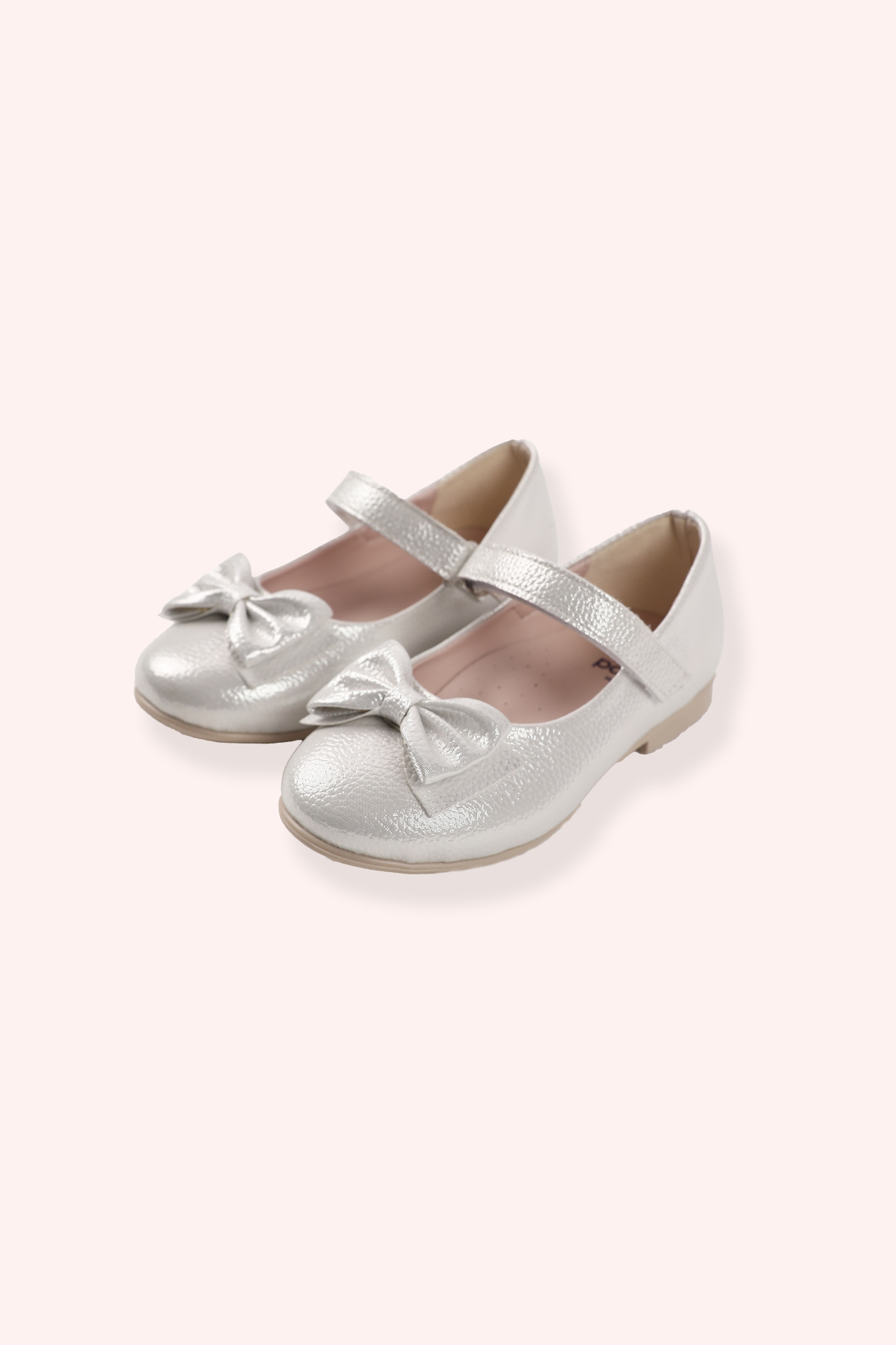 Panço Kız Bebek Kurdela Detaylı Beyaz Babet fotoğrafı 4 (önizleme)