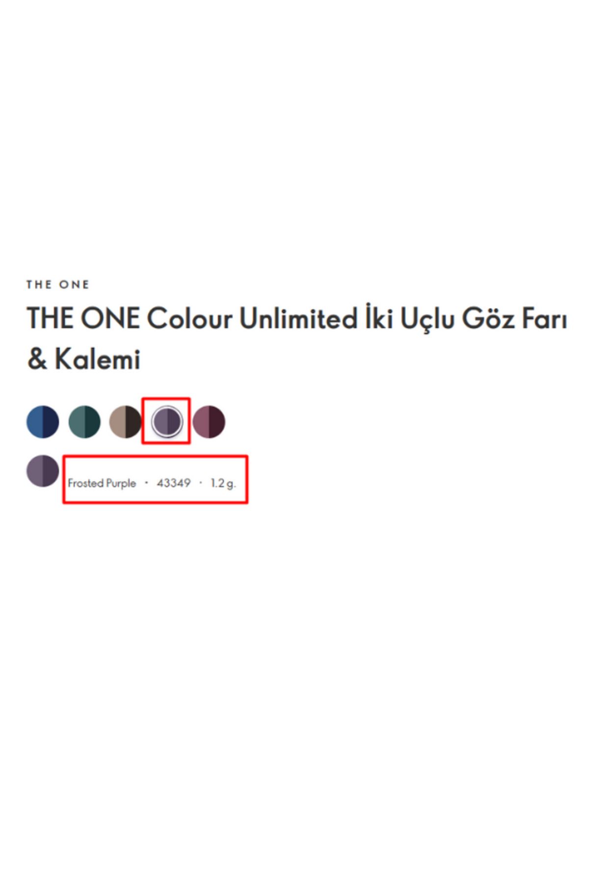 Oriflame-Eyeshadow Pencil - Frosted Purple 43349 Two-Ended Waterproof and Smudge-Proof 2