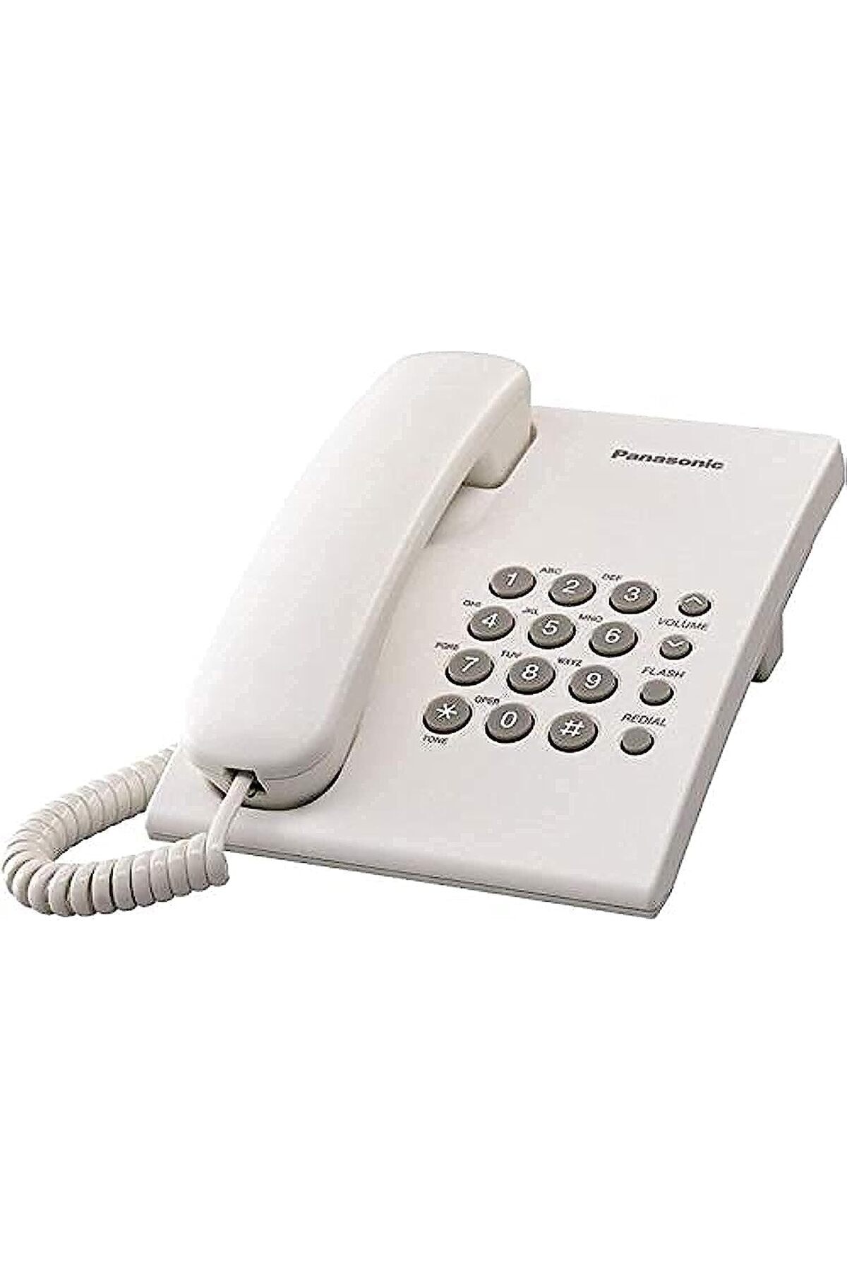 PANASONIC-هاتف أرضي سلكي - أبيض (ماليزيا) - Kx-ts500 5