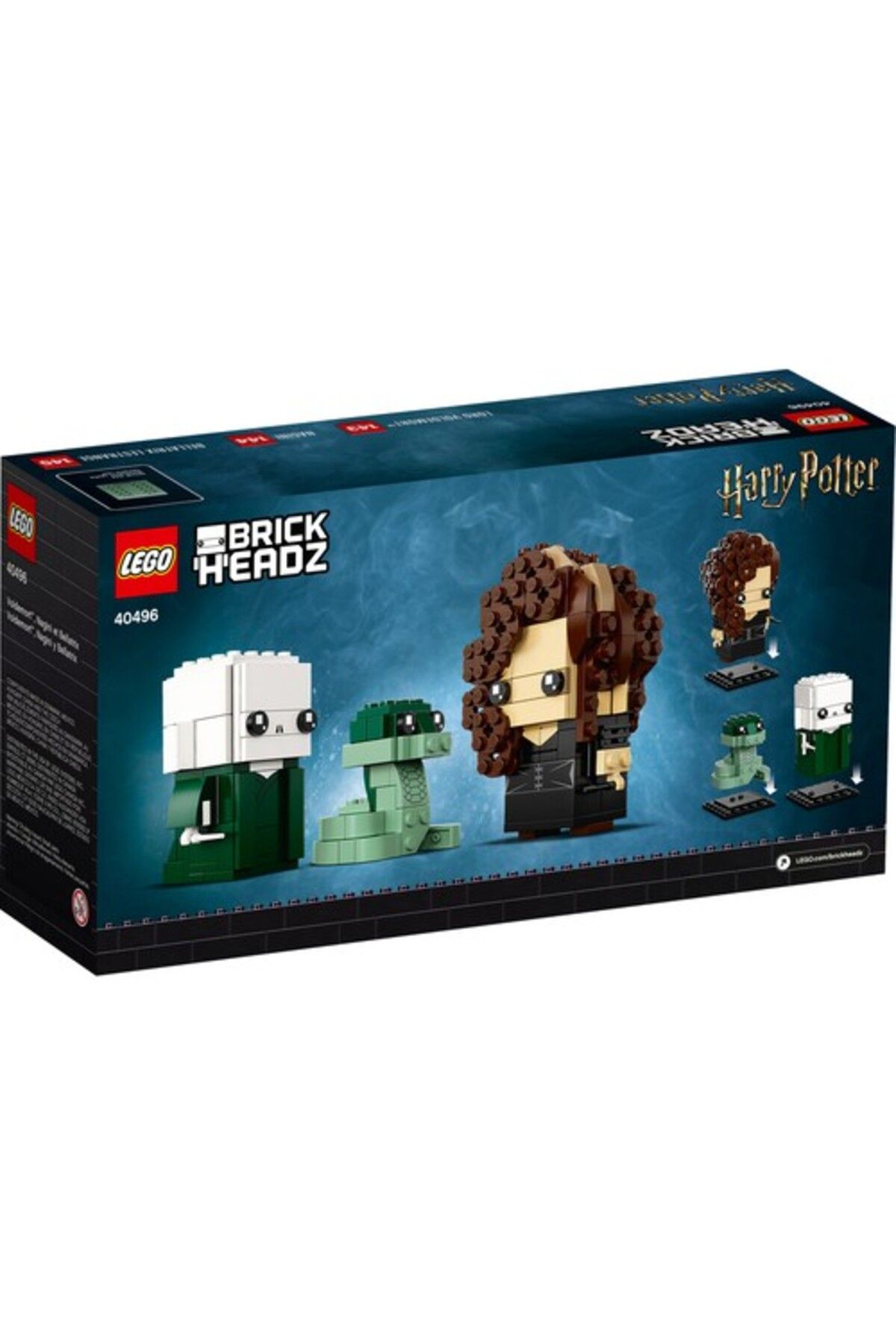 LEGO-Brickheadz 40496 Voldemort ™ - Stretch Set with Nagini and Bellatrix Characters 3