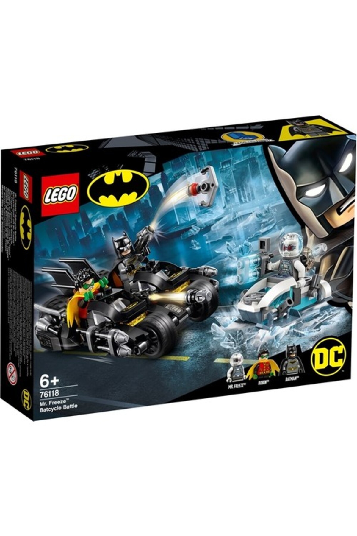 سوپر قهرمانان ۷۶۱۱۸ نبرد با دوچرخهٔ بتمنِ آقای فریز