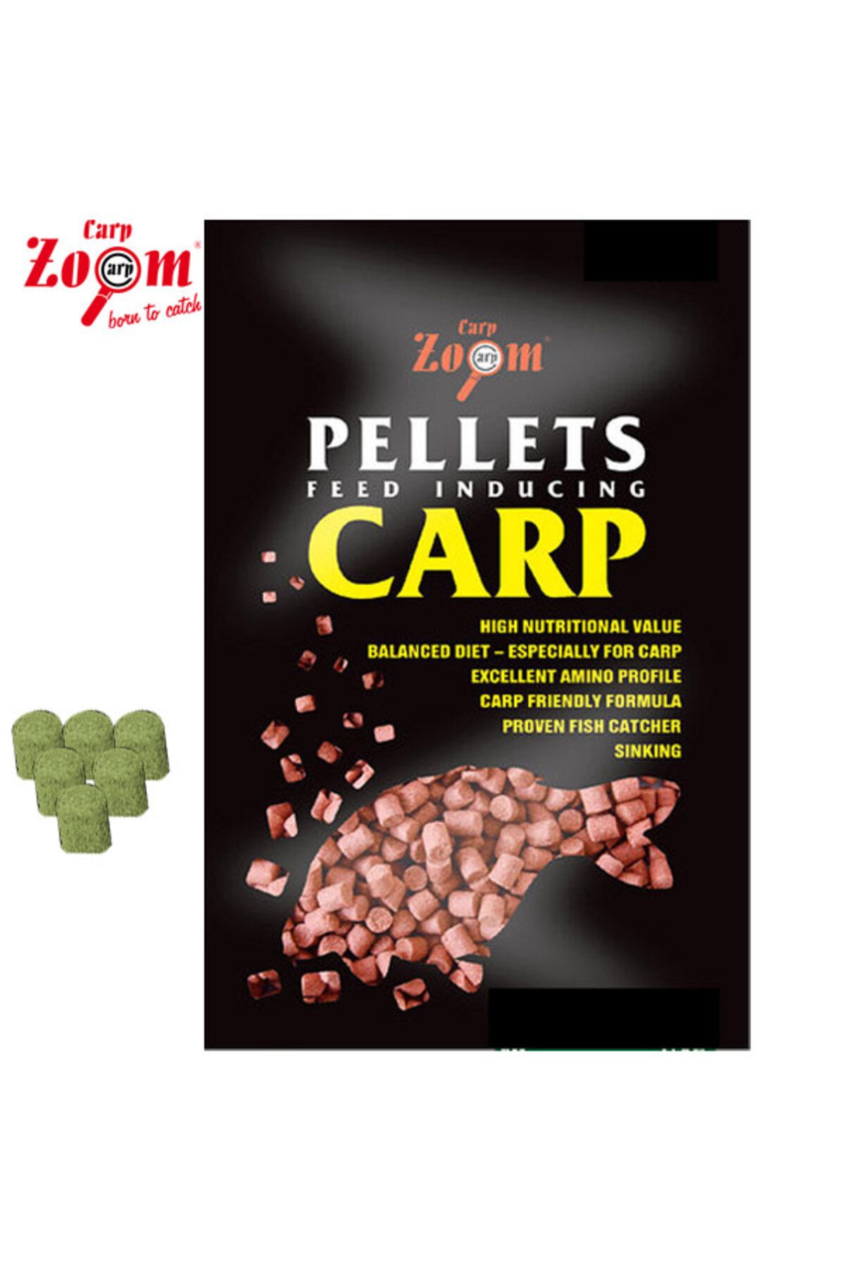Genel Markalar Cz 5862 Flavoured Pellets 6 Mm 800 Gr Tuna Yeşil