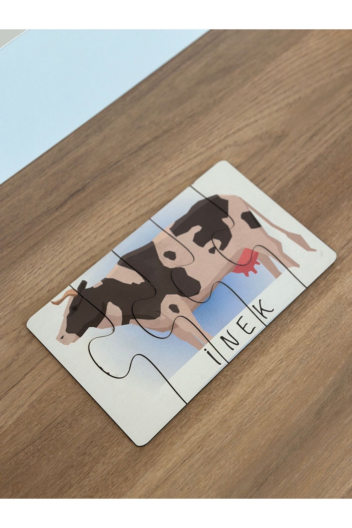 Karter İnovasyon Hayvanlar Öğrenme Eşleme Puzzle Kartı, Puzzle Eğitici Oyuncak, Montessori Eğitim Oyuncak, Motor Zeka fotoğrafı 2 (önizleme)