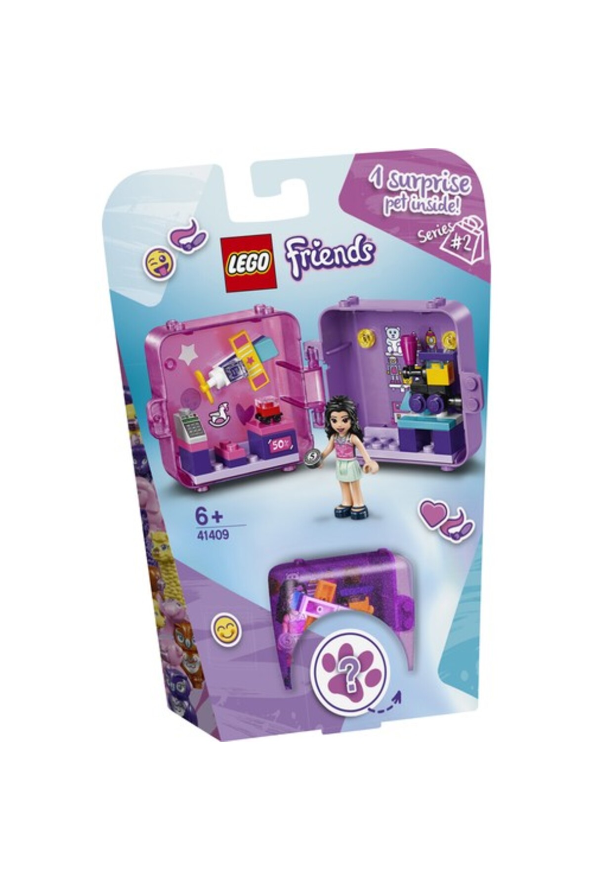 Lgf41408 کیوب بازی خرید فر-میان / دوستان / ۳۷ تکه / بالای ۶ سال لگو