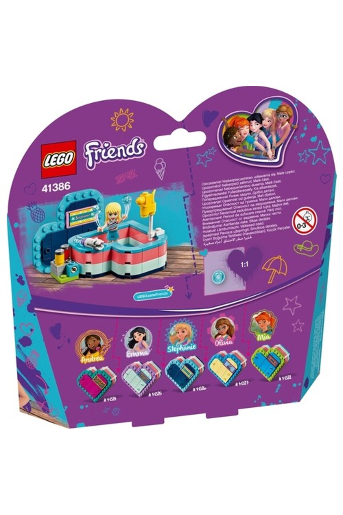 دوستان ۴۱۳۸۶ جعبه قلب تابستانی استفانی