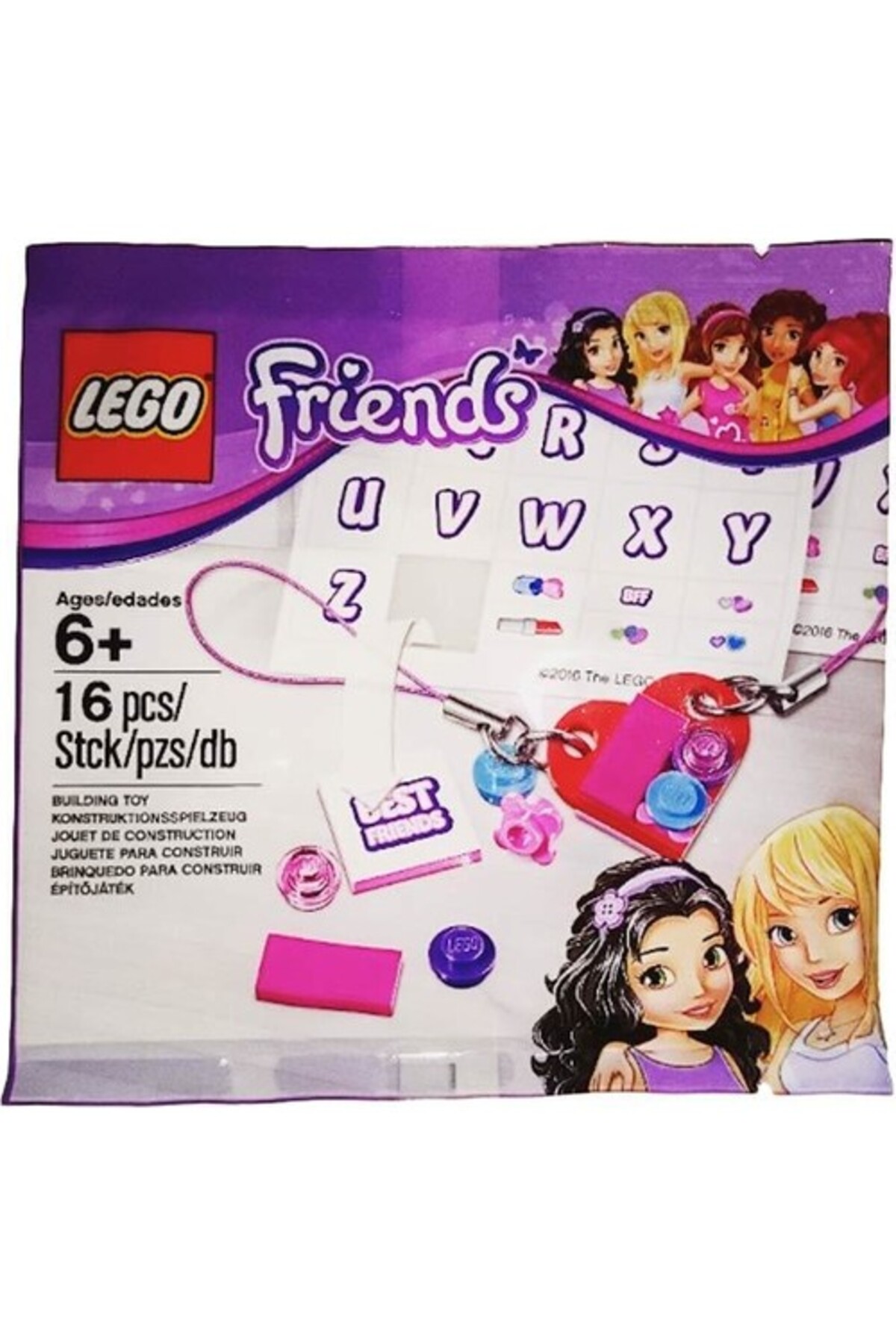 ست آویز کلید چسب‌چسب Friends 5004395