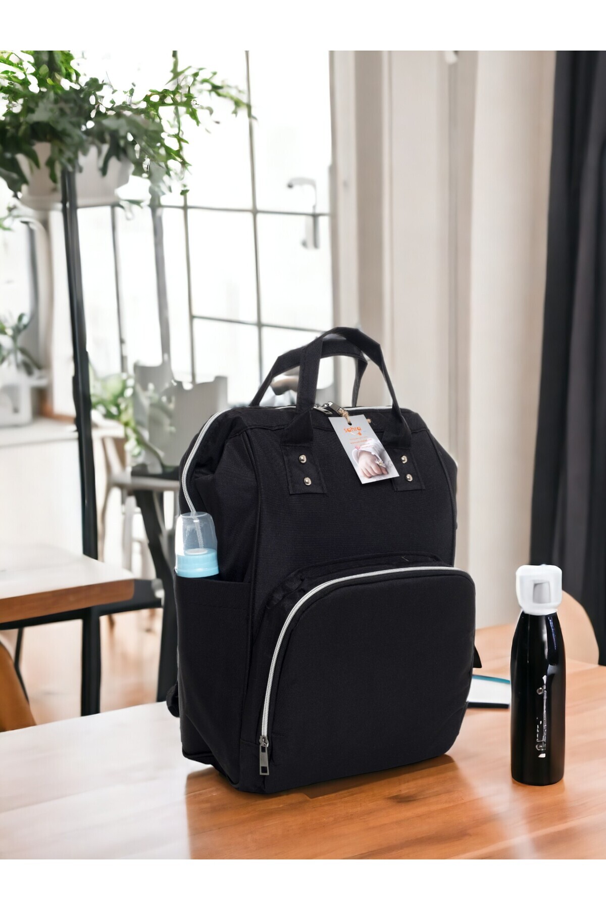 sahra bebek Büyük Bebek Doğum Seti(BEBEK BAKIM OMUZ ÇANTASI,SIRT ÇANTASI,10'LU AĞIZ MENDİLİ VE 3'LÜ ÇORAP) fotoğrafı 2 (önizleme)