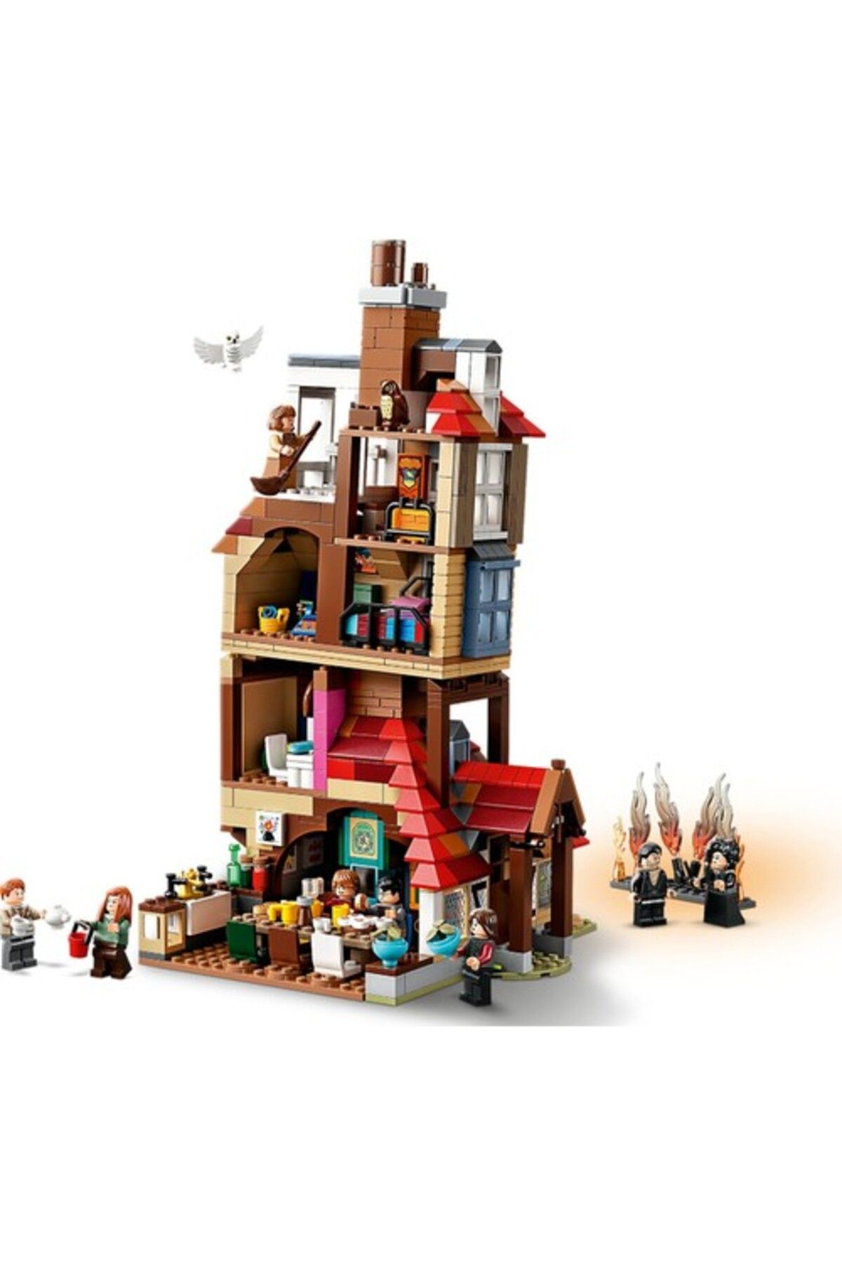 LEGO-Harry Potter 75980 Attack On The Burrow 5