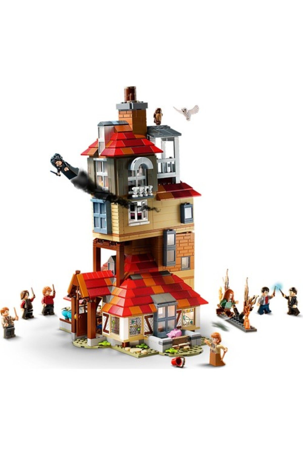LEGO-Harry Potter 75980 Attack On The Burrow 3