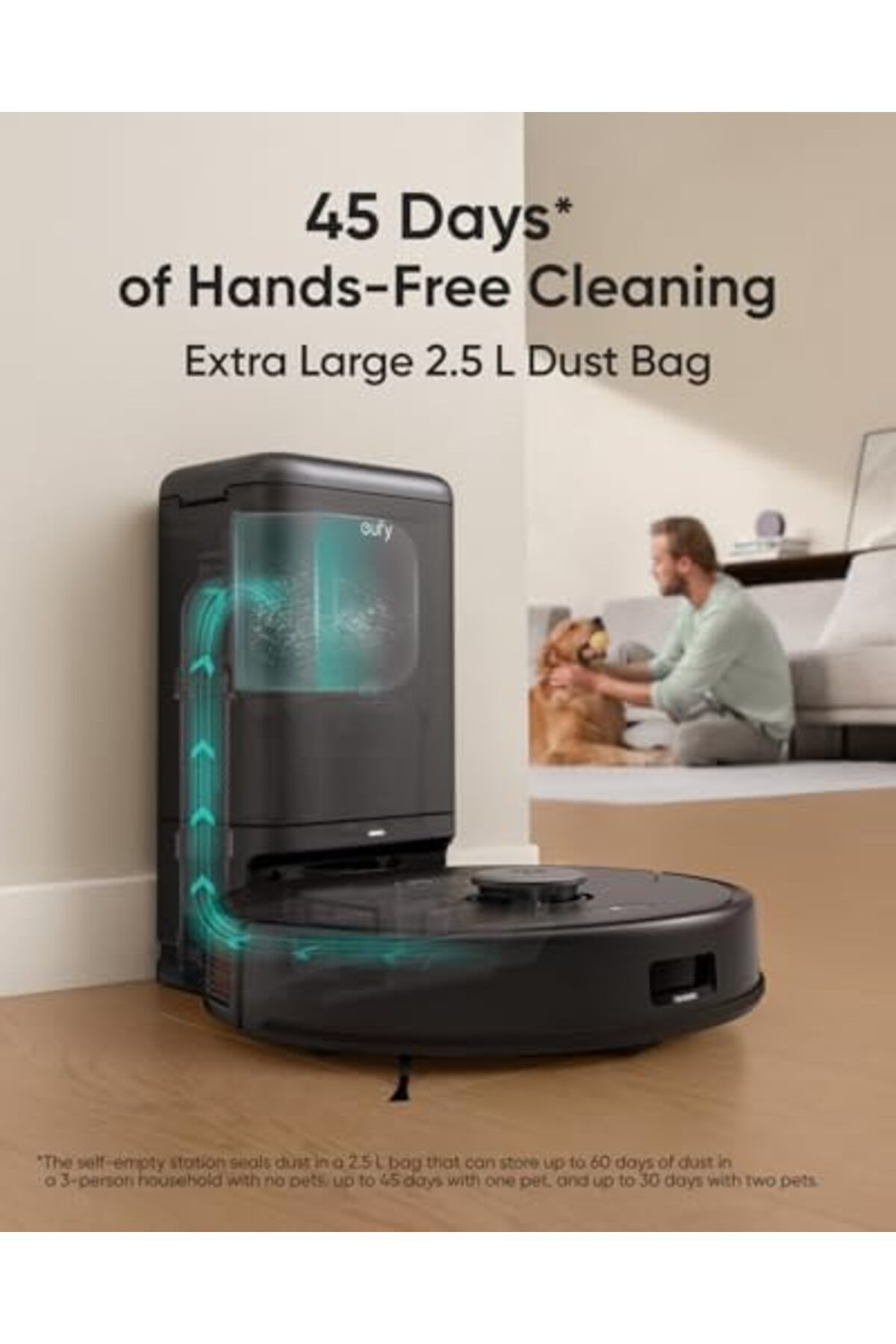 eufy-Clean X8 Pro Robot Vacuum Cleaner with Mop and Self-Empty Station 6