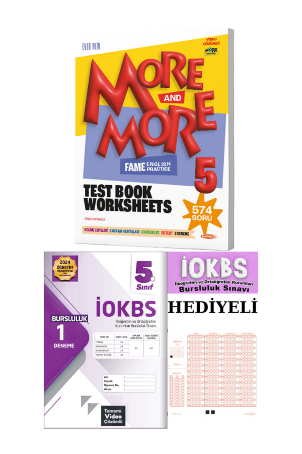 Kurmay Yayınları More And More 5 Sınıf English Fenomen Test Book ...