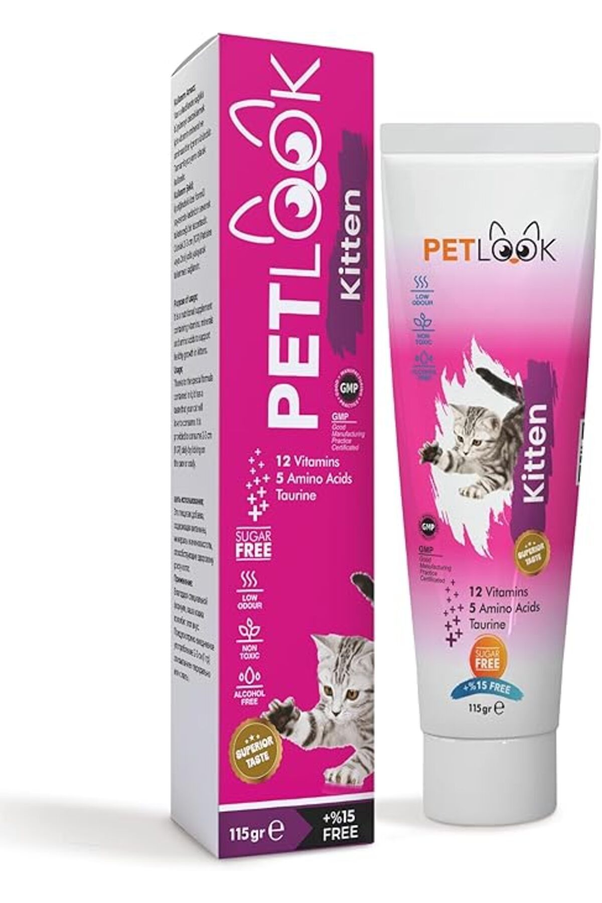 Orqinel Petlook Kitten Yavru Kedi ve Anne Kedi Maltı Multivitamin 115 GR