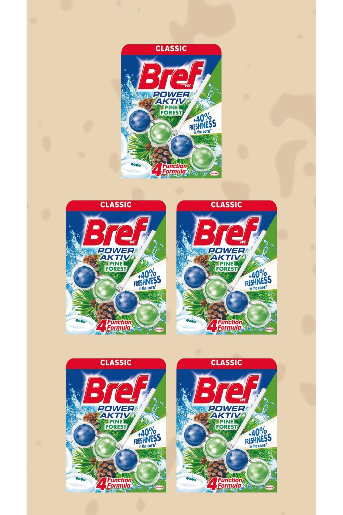 Bref Wc Power Aktiv Kati Tuvalet Blogu Çam 5x1'li Tekli Paket