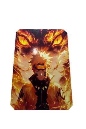 Altunpars Uzumaki Naruto Kyubi Ahşap Üzeri Baskı