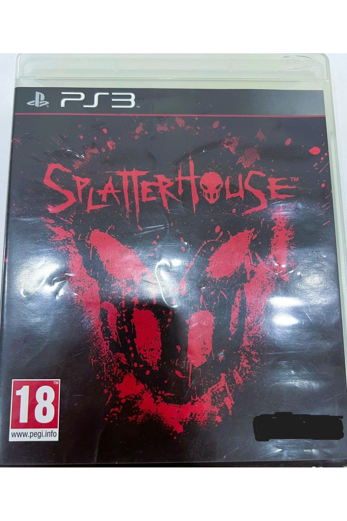 GKN34 Splatter House Ps3 TEŞHİR ÜRÜN
