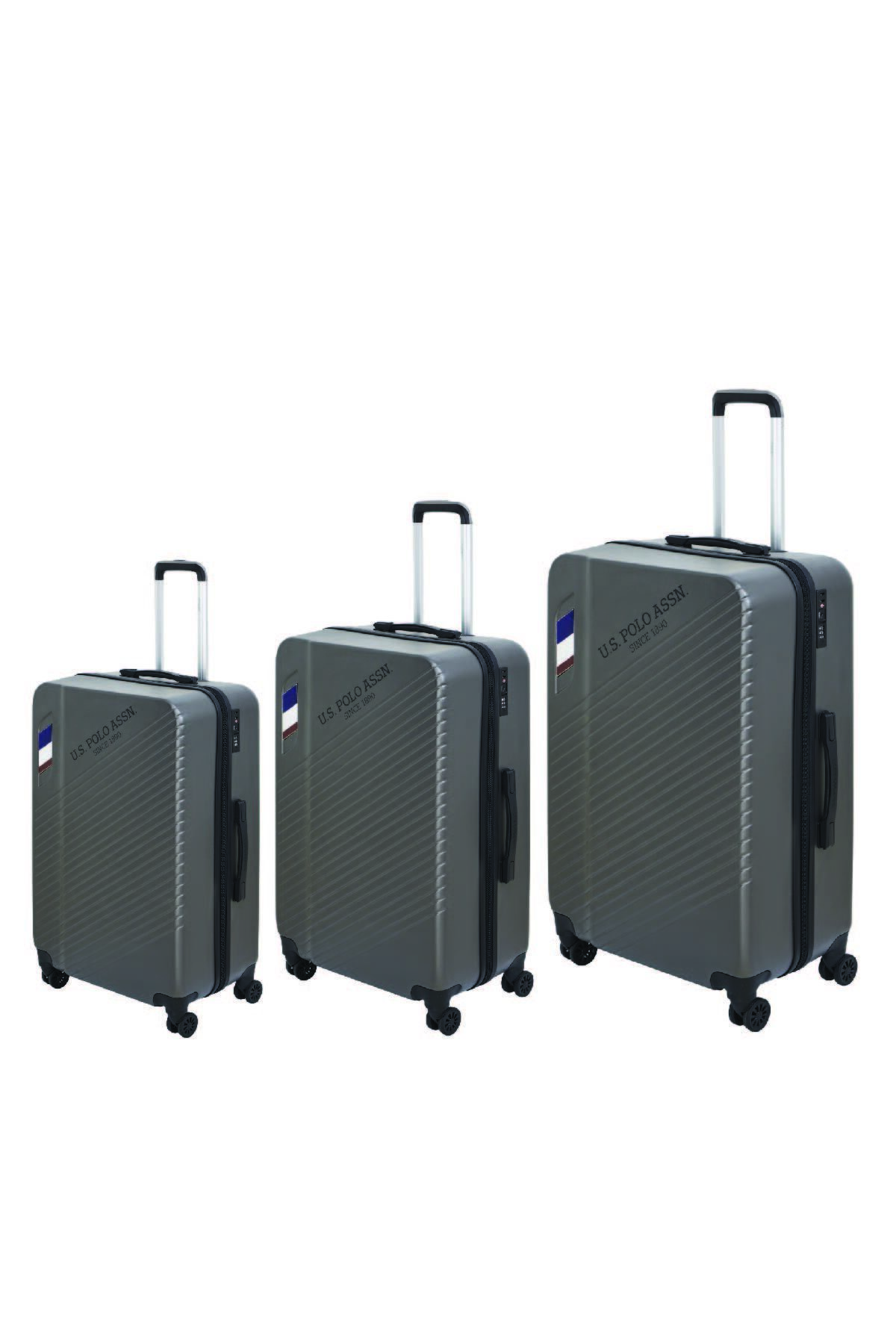 یو اس پولو مجموعه چمدان PC (پلی کربنات) مدل BASE. Polo Assn. PLVLZ23353