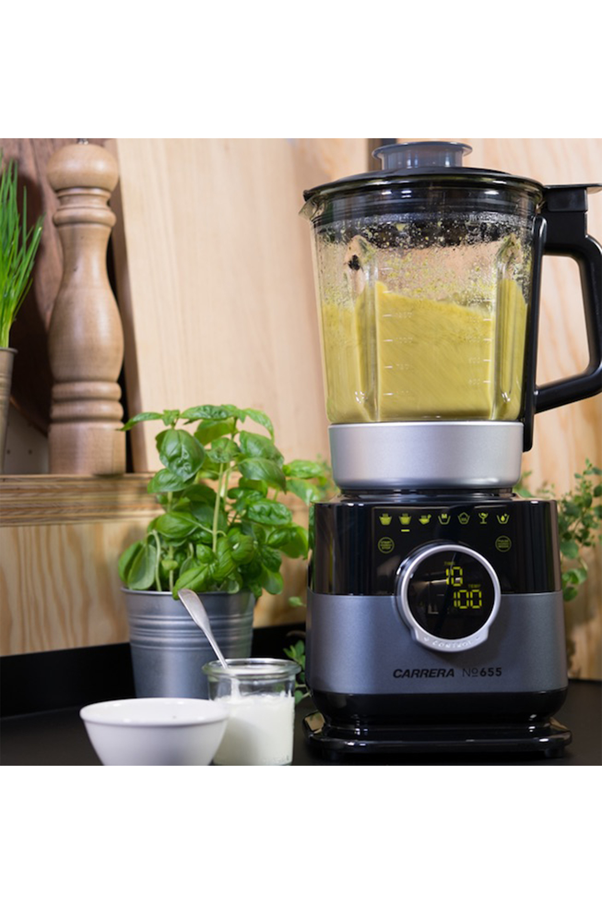 Carrera NO 655 Sürahi Blender - Smoothie - Çorba Makinesi ve Buharlı Pişirici fotoğrafı 2 (önizleme)