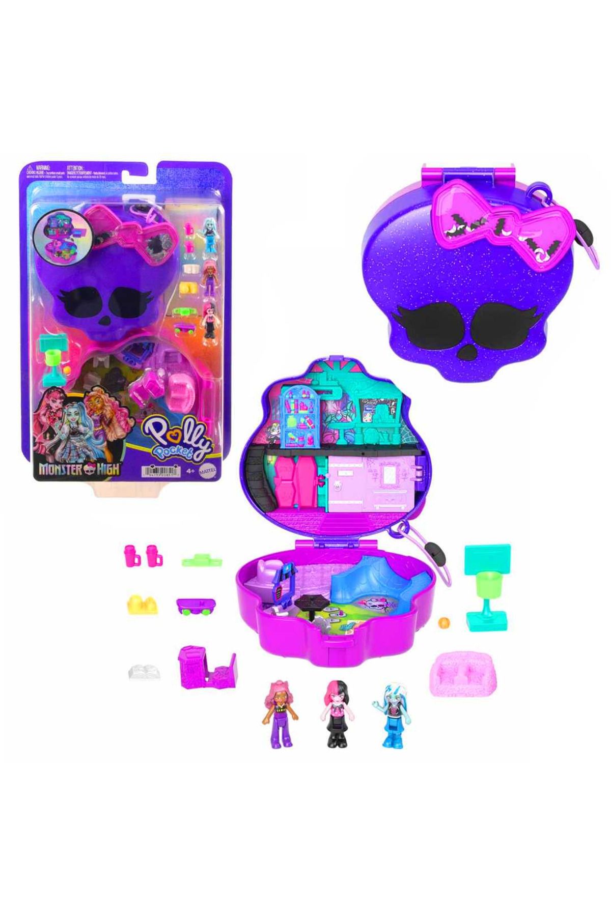 Art Tone POLLY POCKET HİGH TEMALI MİKRO OYUN SETİ 4+