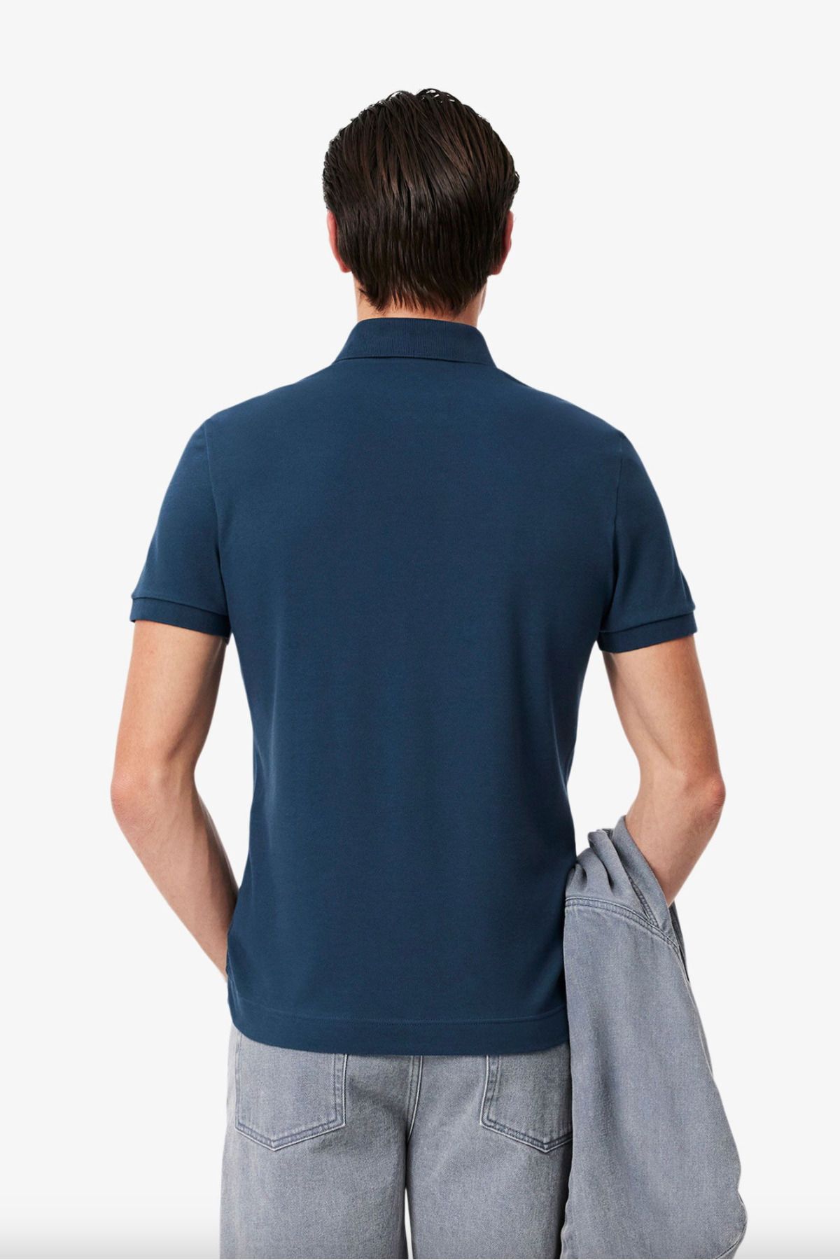 تی شرت یقه پولو مردانه چوگان کشش به طور منظم پاریس Lacoste