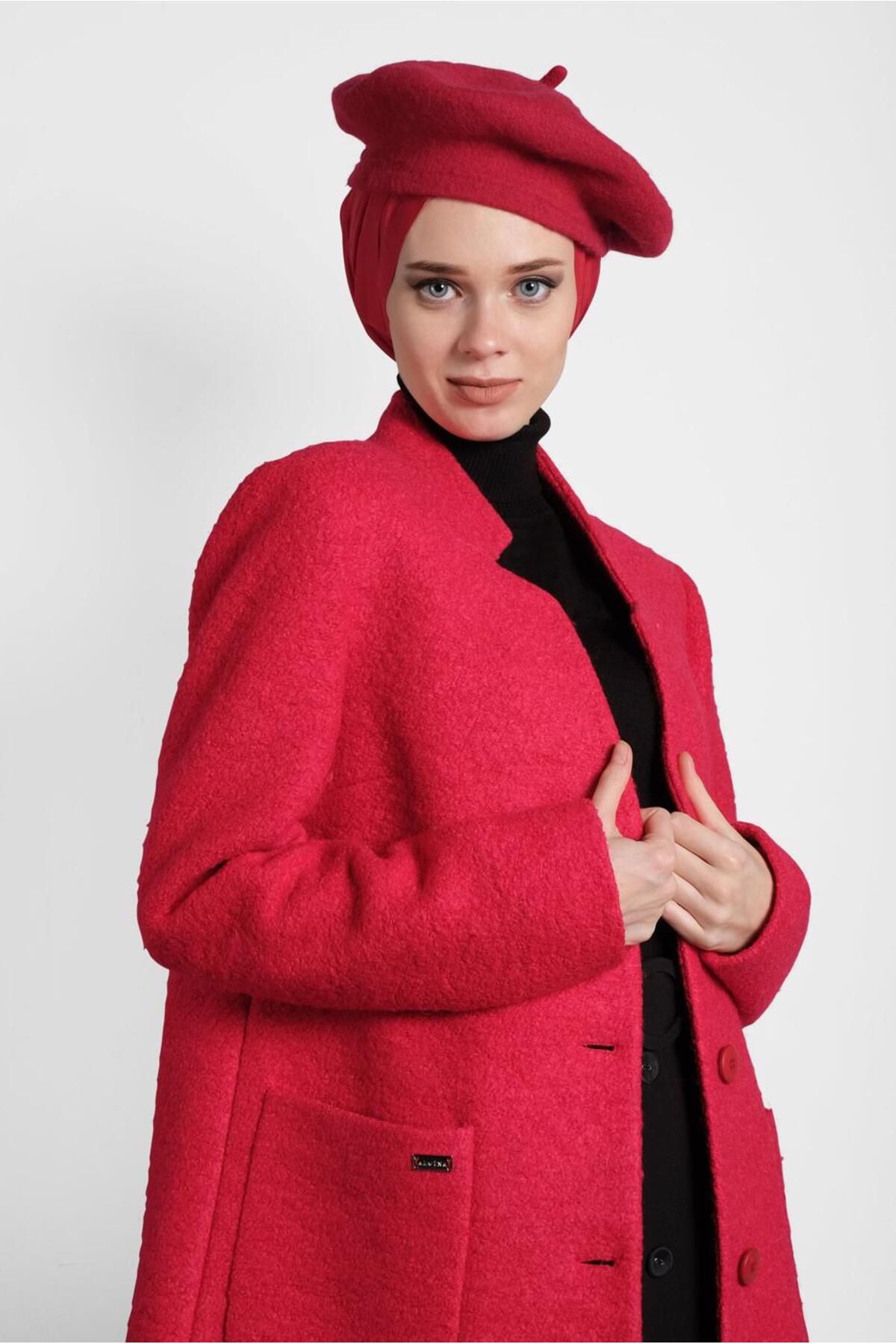 کت 90035 با جزئیات جیبی Alvina