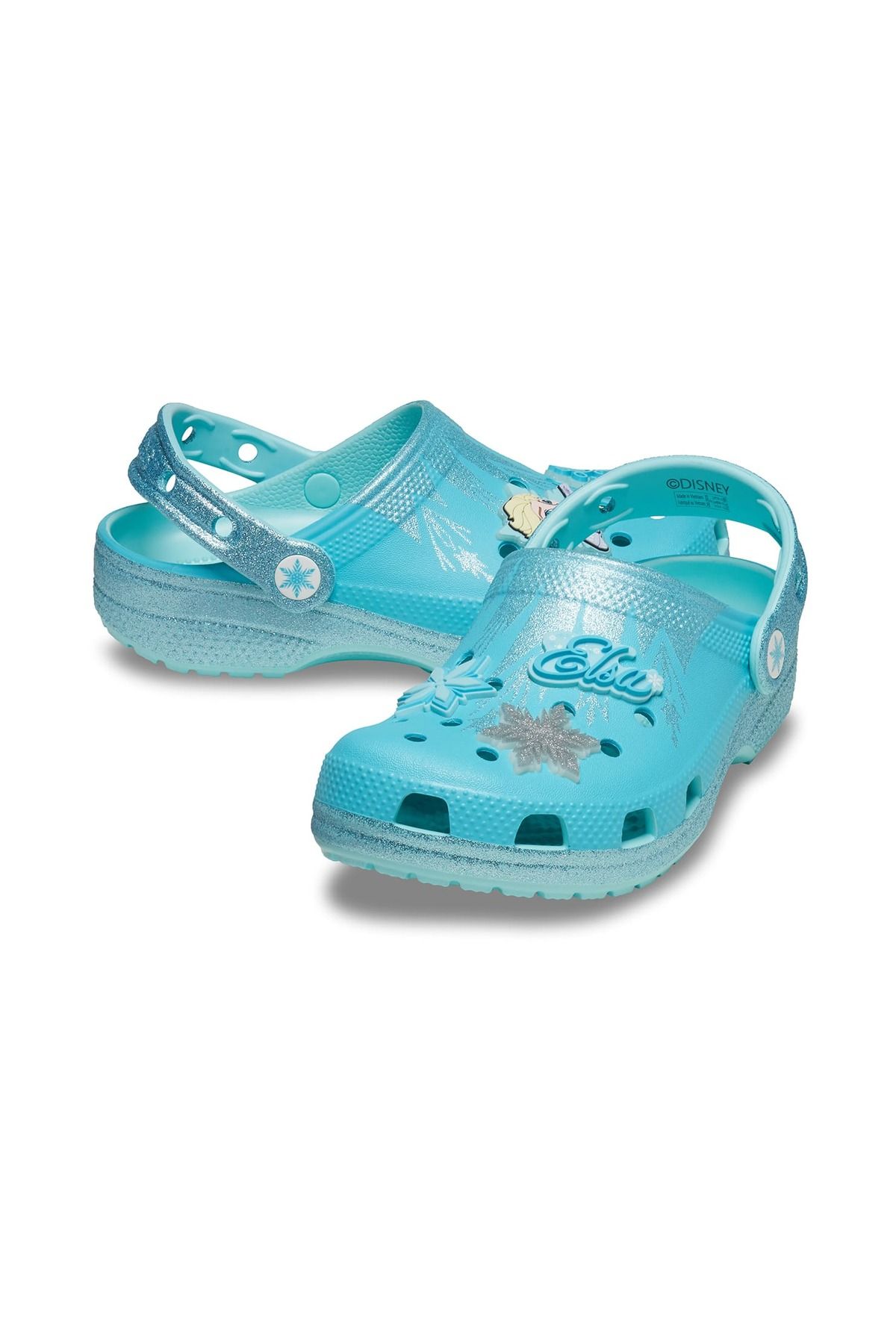 دمپایی کلاسیک السا منجمد زنانه - آبی Crocs