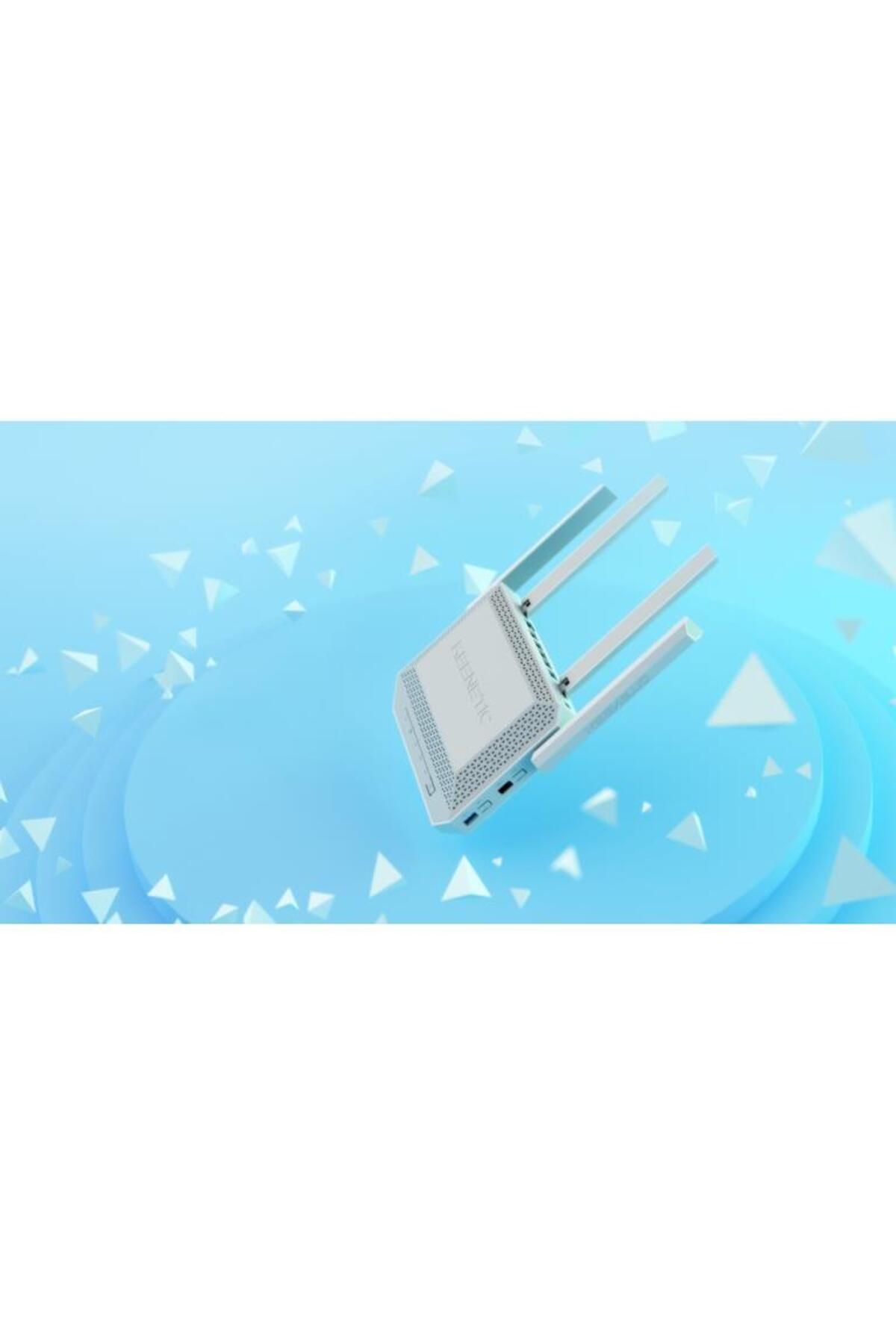 ぺんぎん Keenetic Hero AX3000 Wi-Fi Mesh Ebeveyn Kontrol Fiber VPN Router