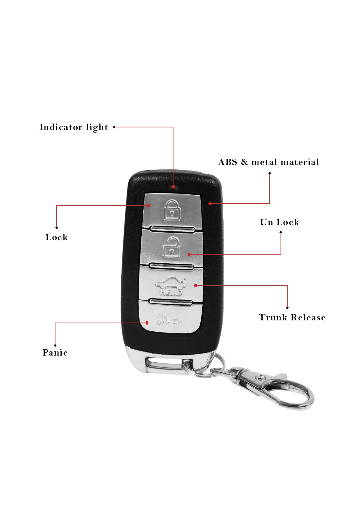 3XR-Universal Car Keyless Entry System with Remote Lock Unlock, Trunk Release, Window Closer 5