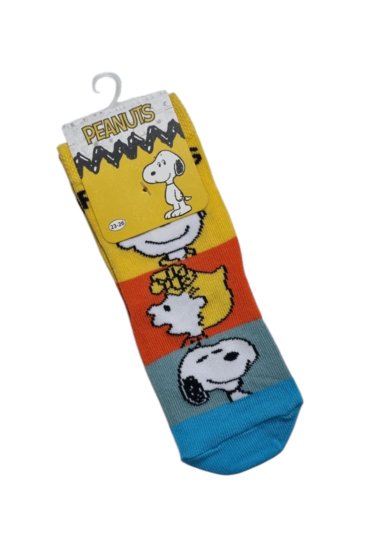 PEANUTS-Girl's and Baby Snoopy Licensed 3-Piece Socks. (3 Pieces Price) 2