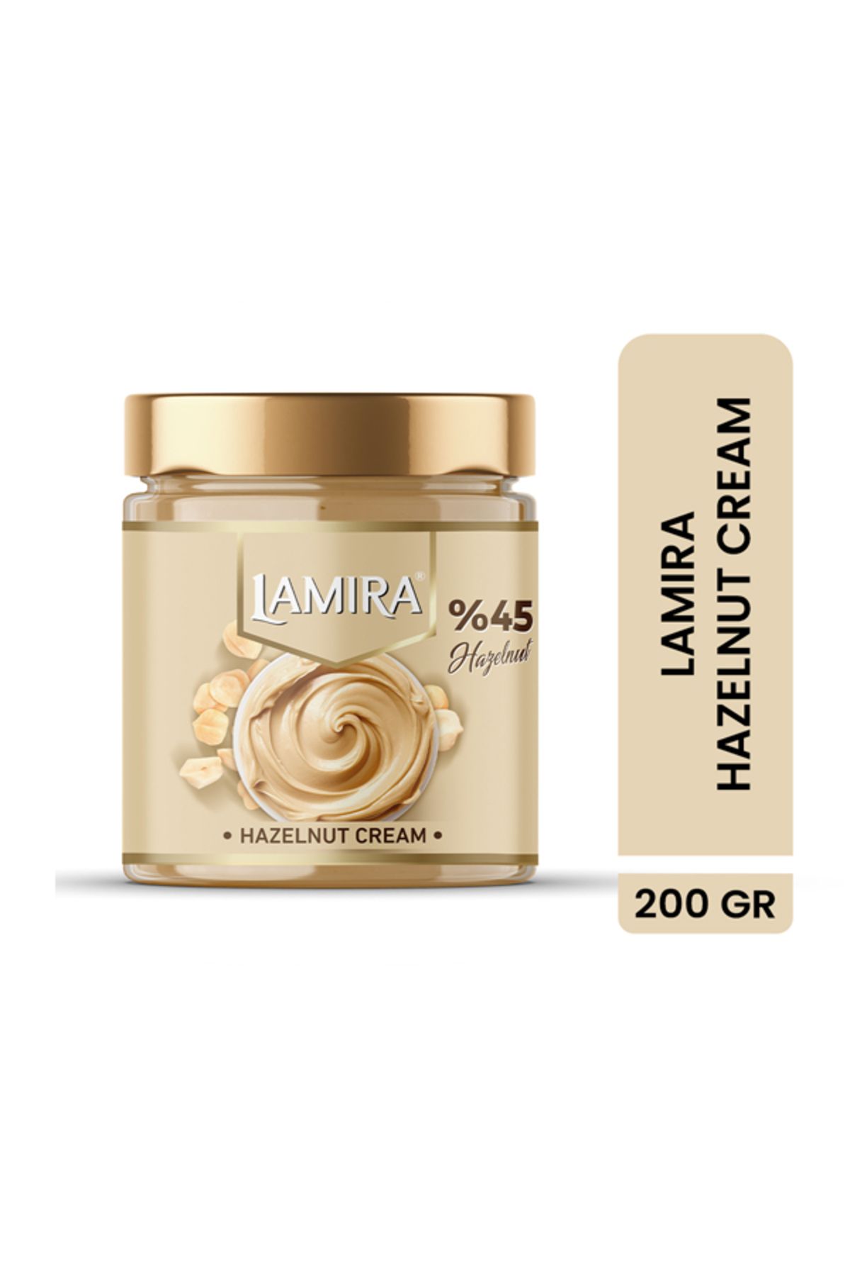 LAMİRA Lamira Fındık Ezme Kreması %45 200g