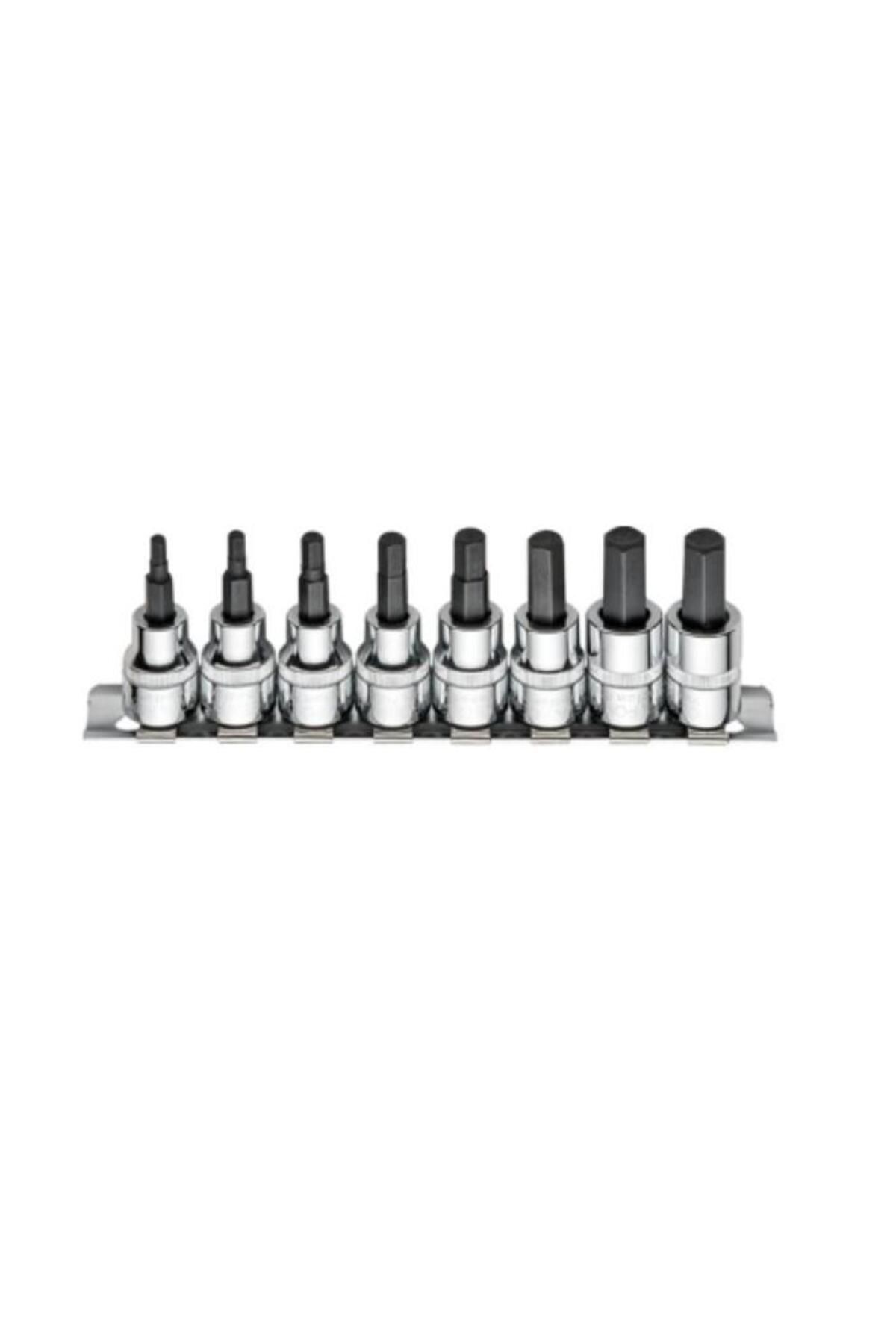 CETA FORM-Ceta 3/8"Allen Bit Socket Set 8 Pieces-Ceta C18S-Rh08 1