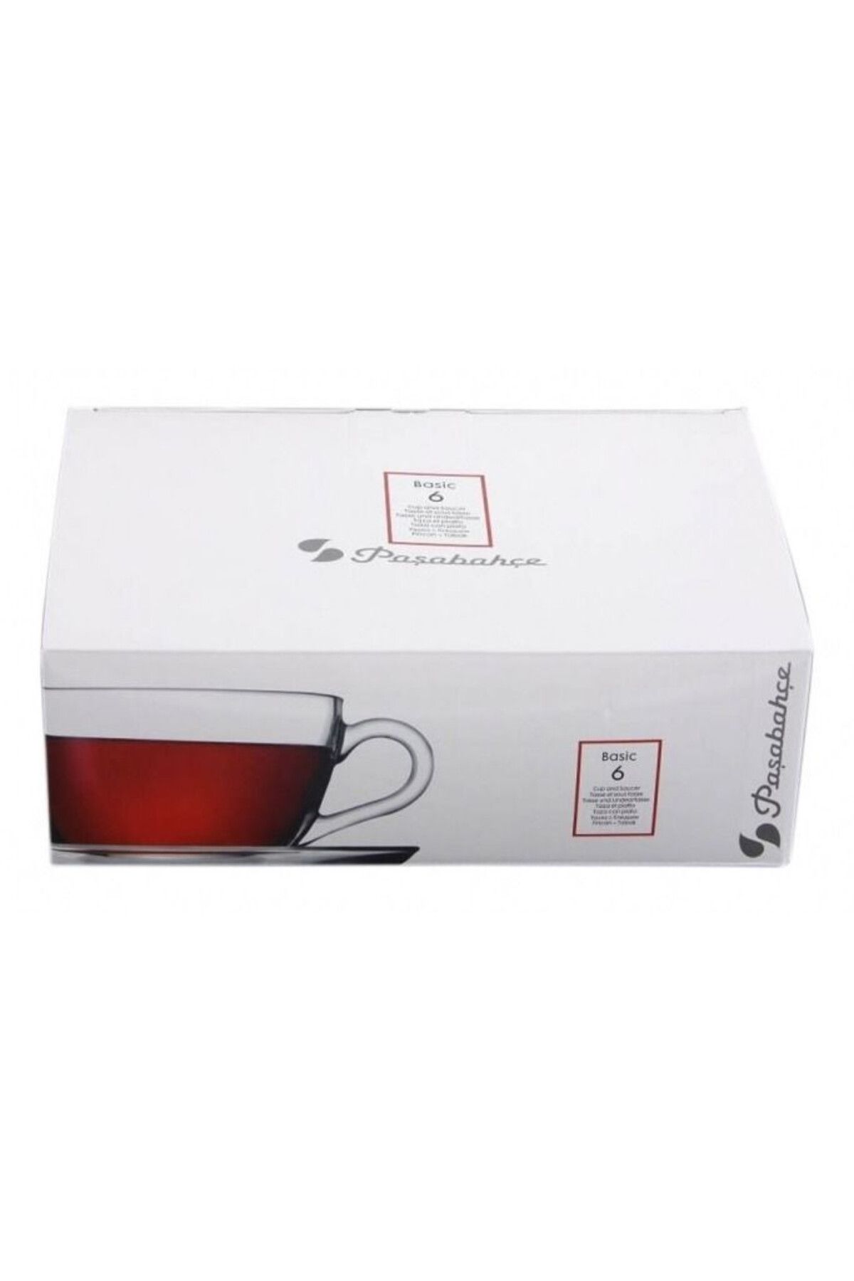 Paşabahçe-Set servire ceai sau cafea, 12 piese, 6 persoane, Basic 5