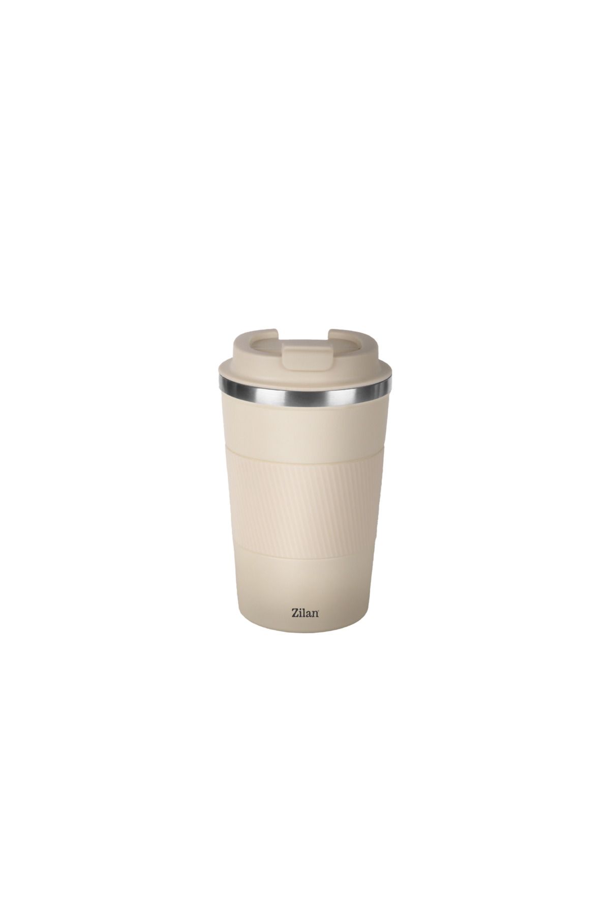 Zilan Cana De Cafea Zilan Zln9877 Termos, Capacitate 380ml, Interior Din Inox, Pereti Dublii, Crem - One Size