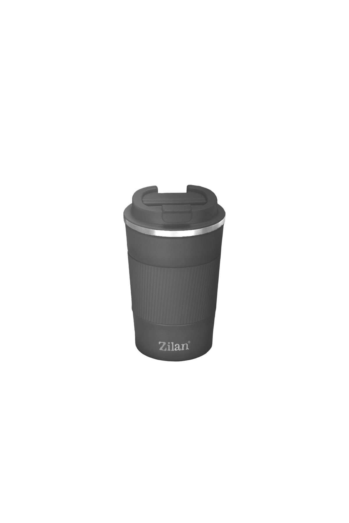 Zilan Cana De Cafea Zilan Zln9879 Termos, Capacitate 380ml, Interior Din Inox, Pereti Dublii, Gri - One Size