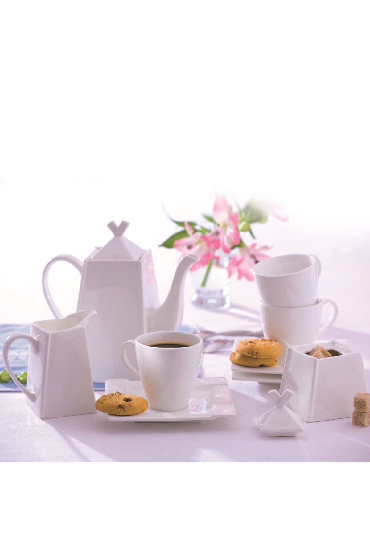 Ambition Serviciu Servire Cafea, 17 Piese, 6 Persoane, Kubiko - One Size