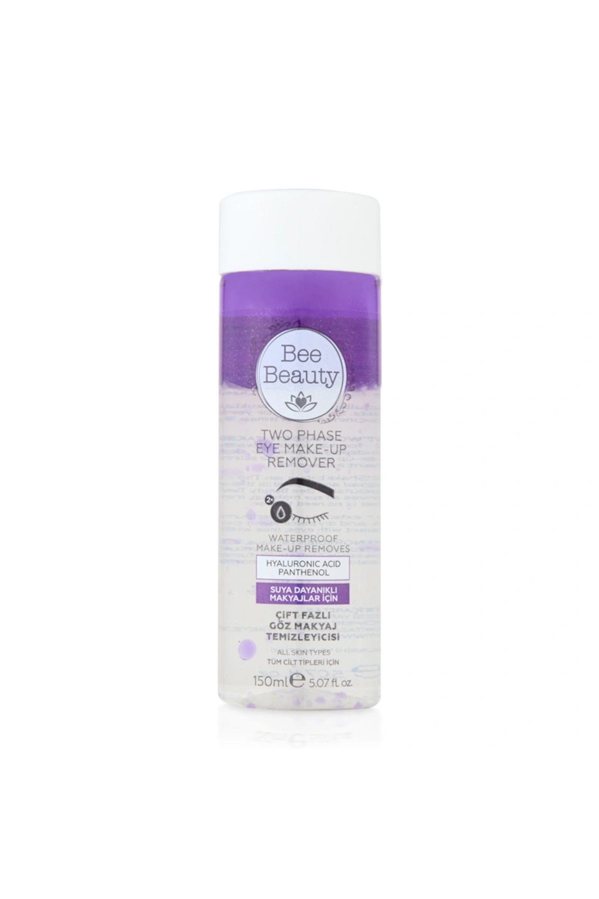 bee Çift Fazlı Göz Makyaj Temizleyicisi 150 ml
