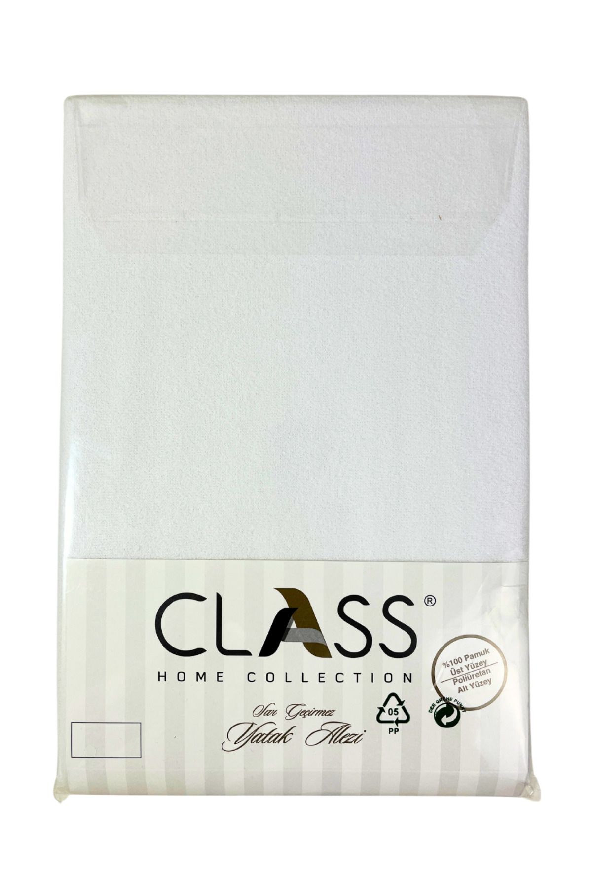 Class Home Collection-Protectie Waterproof Mattress Protector, Class Home Collection, White, 90x200 cm 3