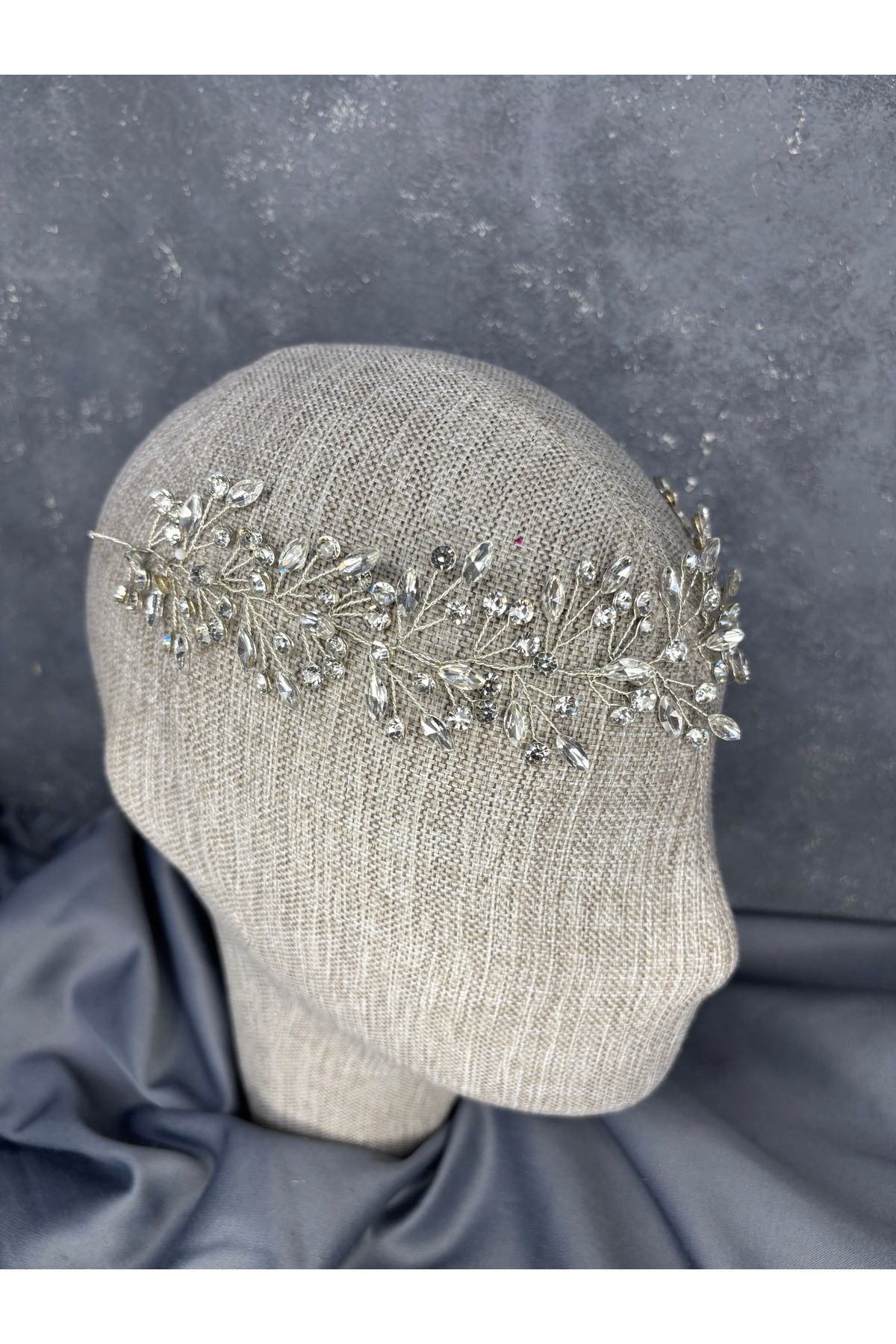Hayalperest boncuk-Salla Special Design Bridal Henna Crown Hair Accessory 4